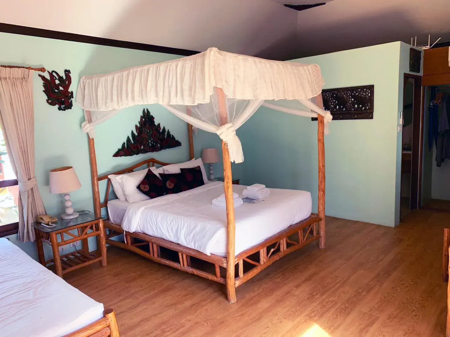 Bed in Chaweng Buri Resort Bed in Chaweng Buri Resort