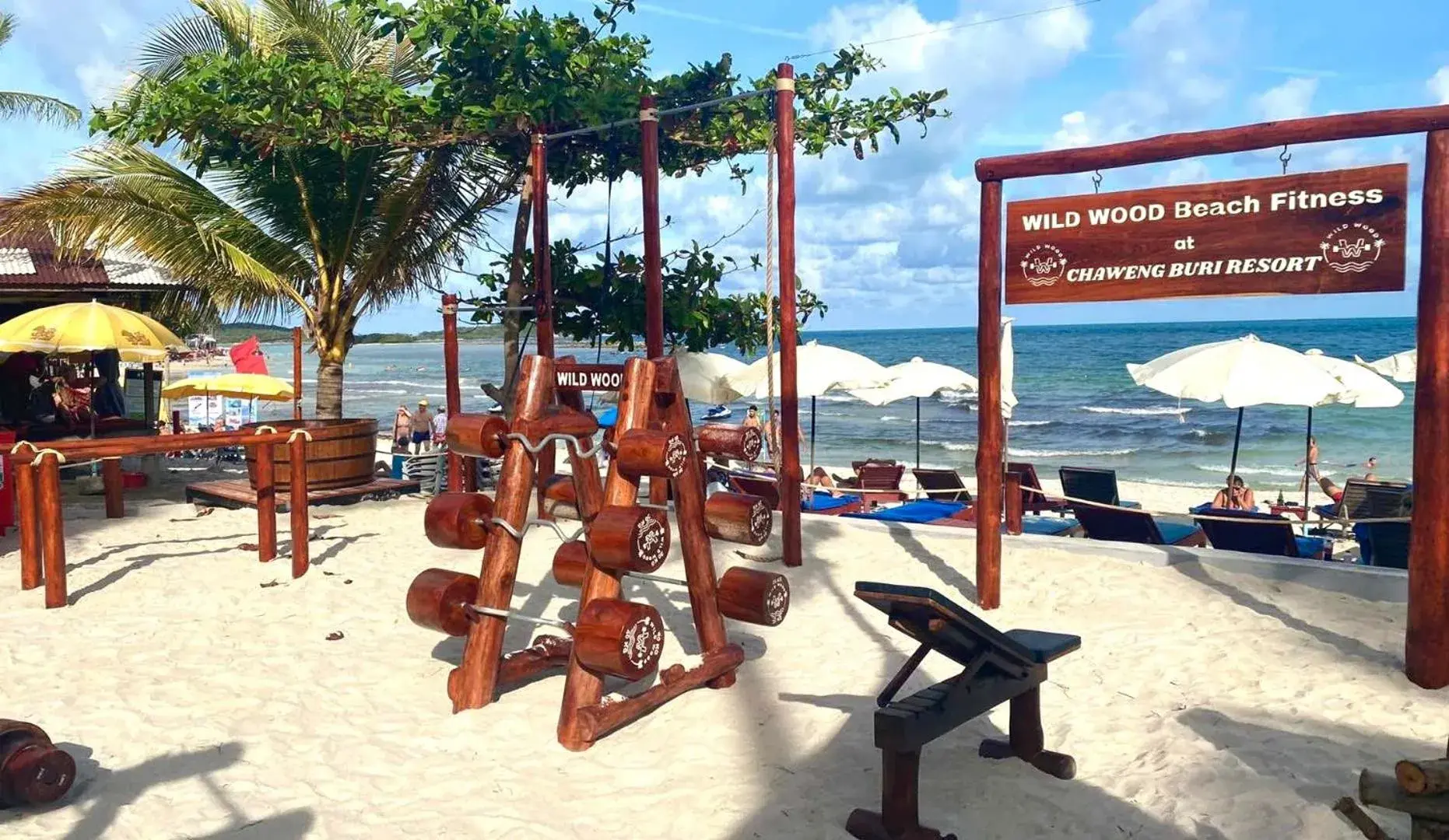 Fitness centre/facilities in Chaweng Buri Resort Fitness centre/facilities in Chaweng Buri Resort