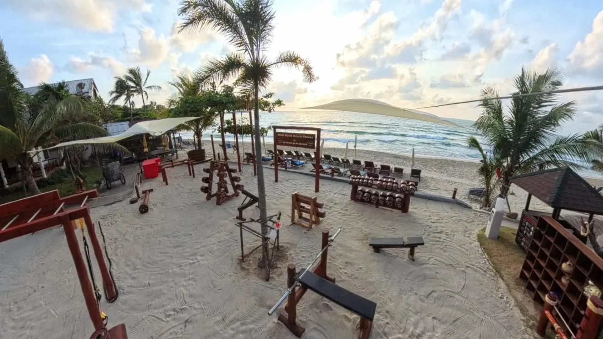 Fitness centre/facilities in Chaweng Buri Resort