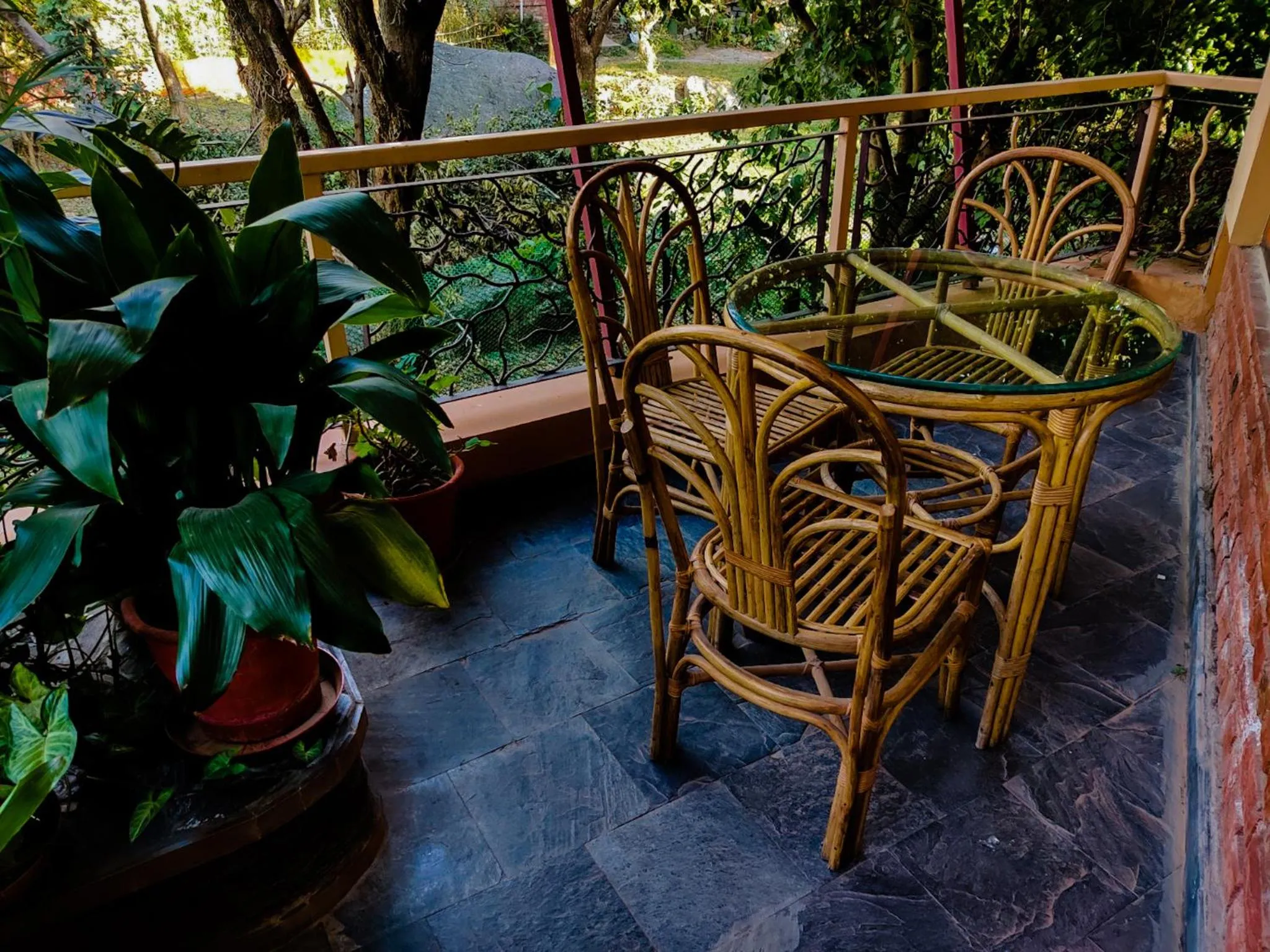 Balcony/Terrace in The Divine Hima
