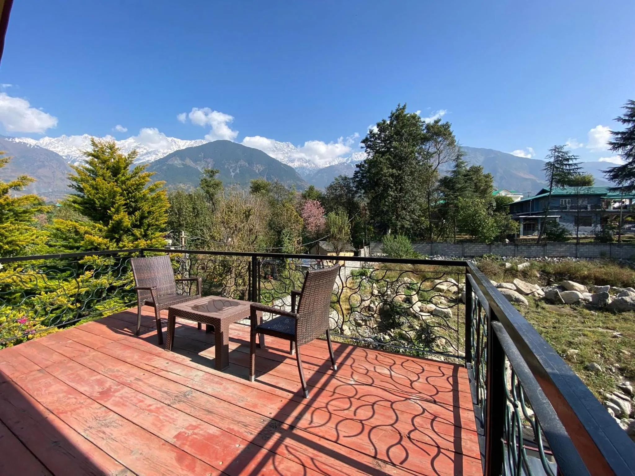 Balcony/Terrace in The Divine Hima