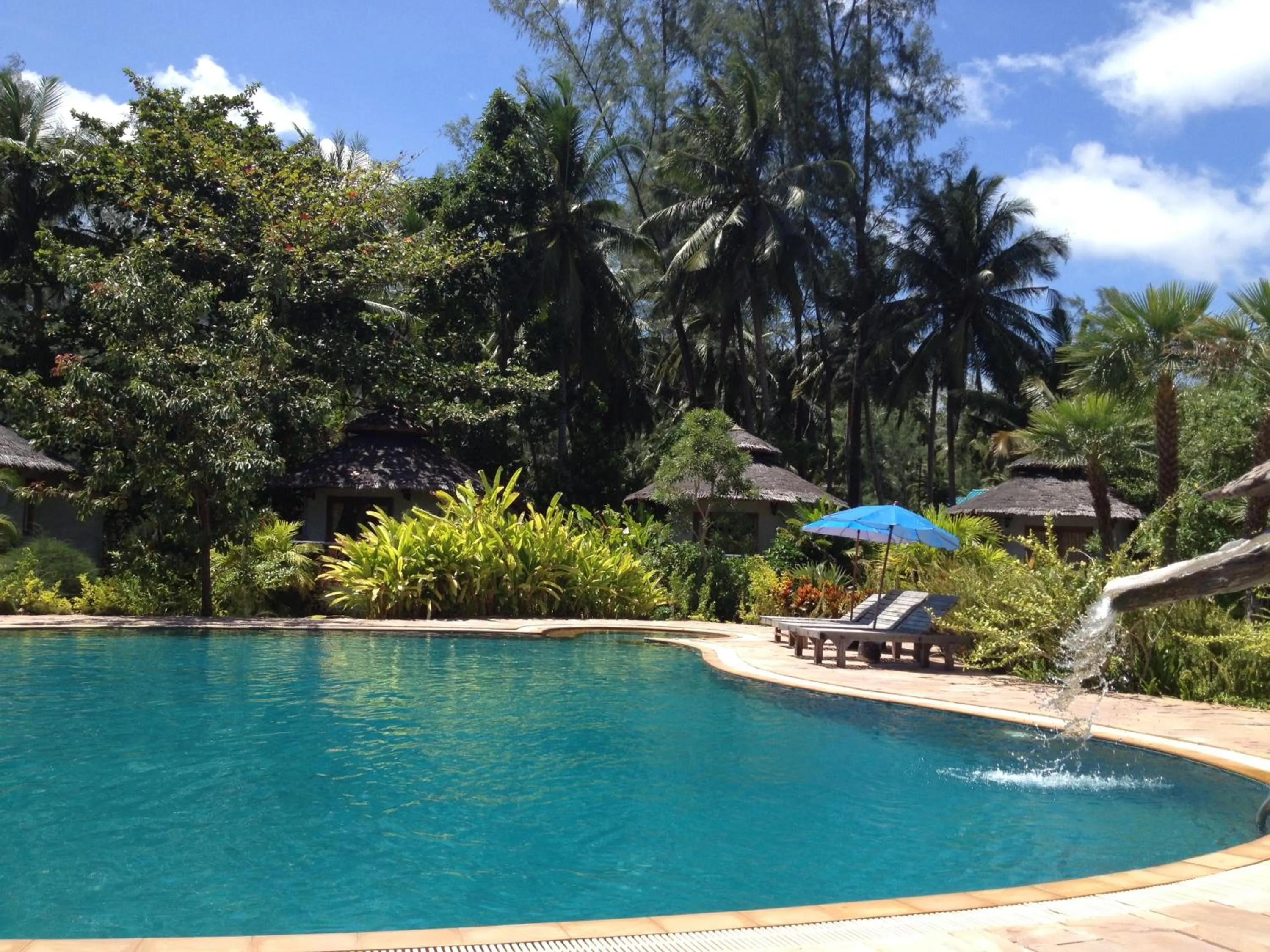 Swimming pool in Malibu Beach Bungalows