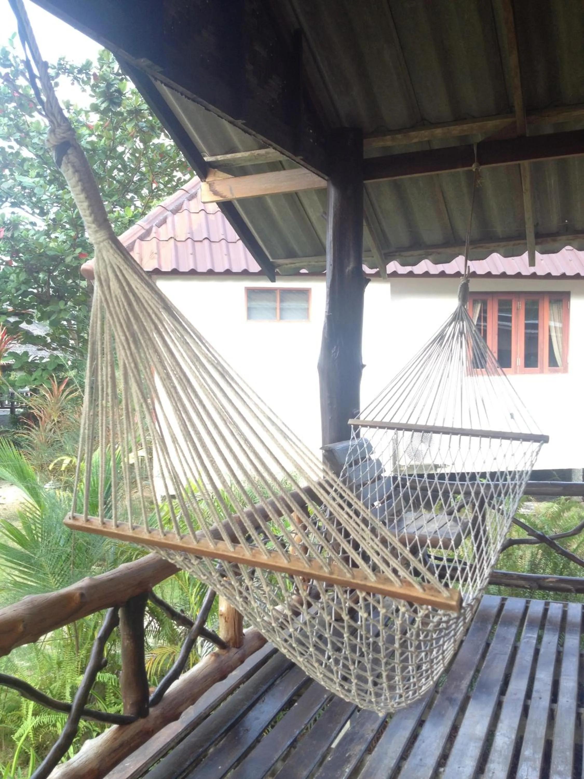 Patio in Malibu Beach Bungalows