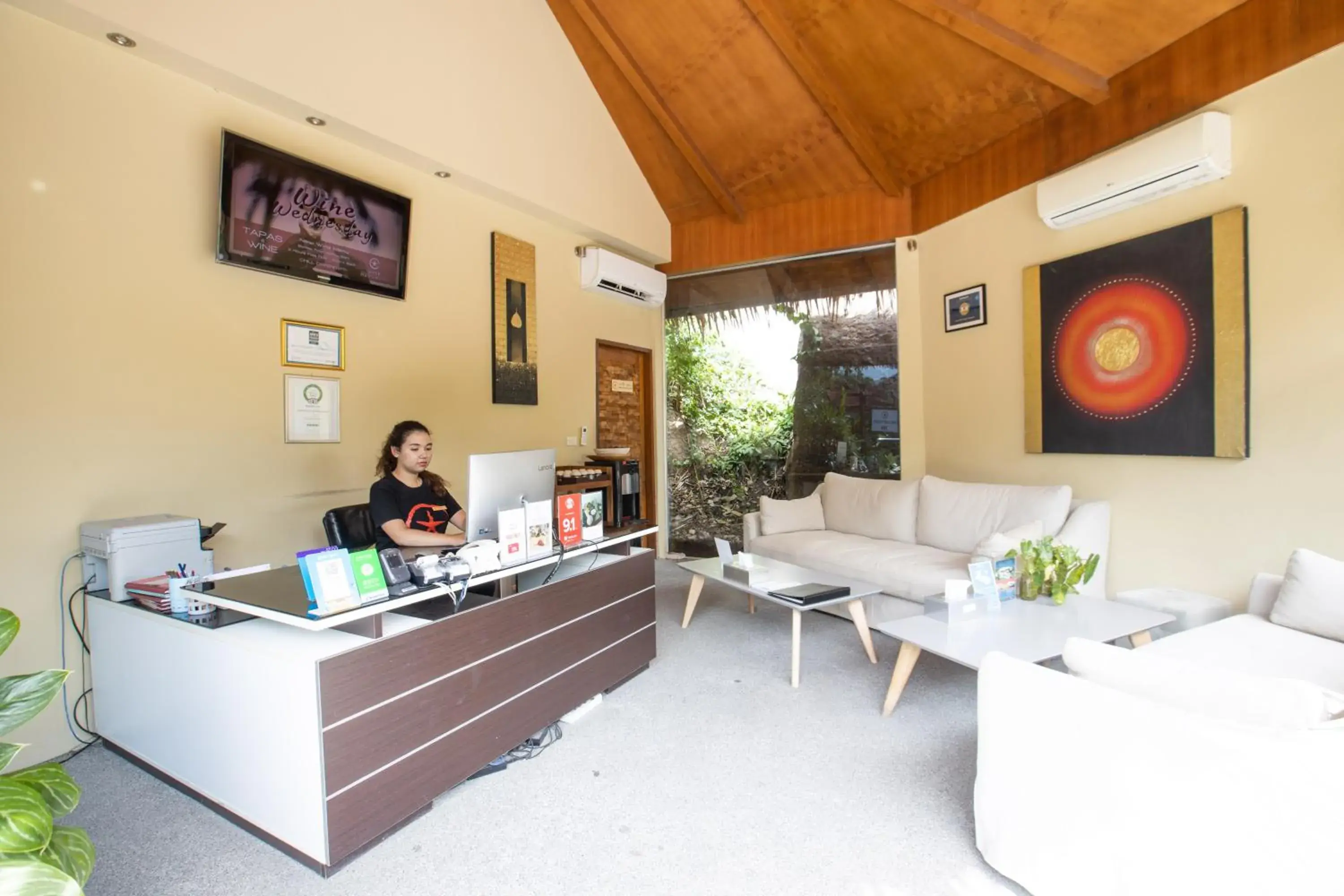 Lobby or reception in Beach Republic Koh Samui Lobby or reception in Beach Republic Koh Samui