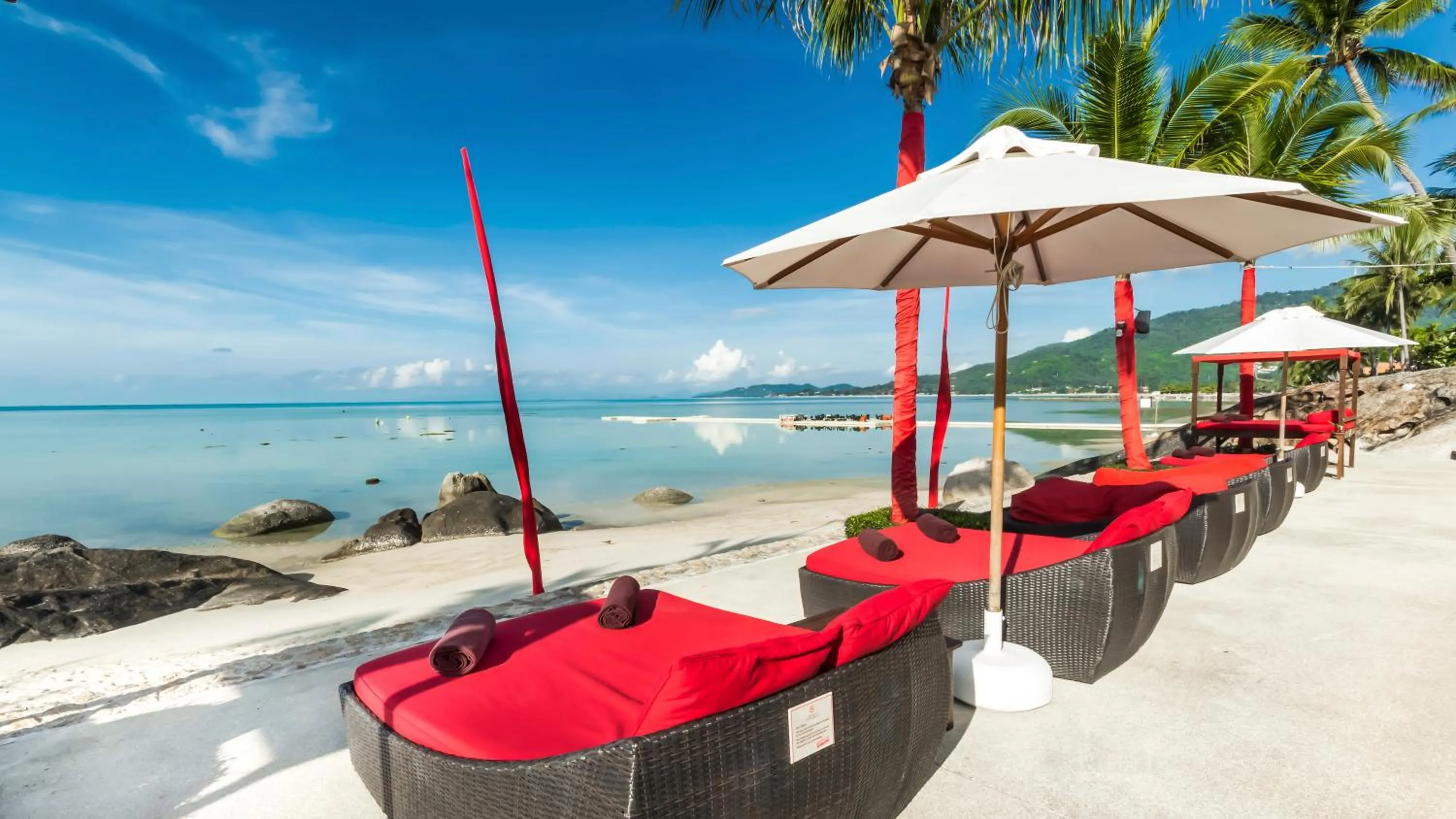 Beach in Beach Republic Koh Samui