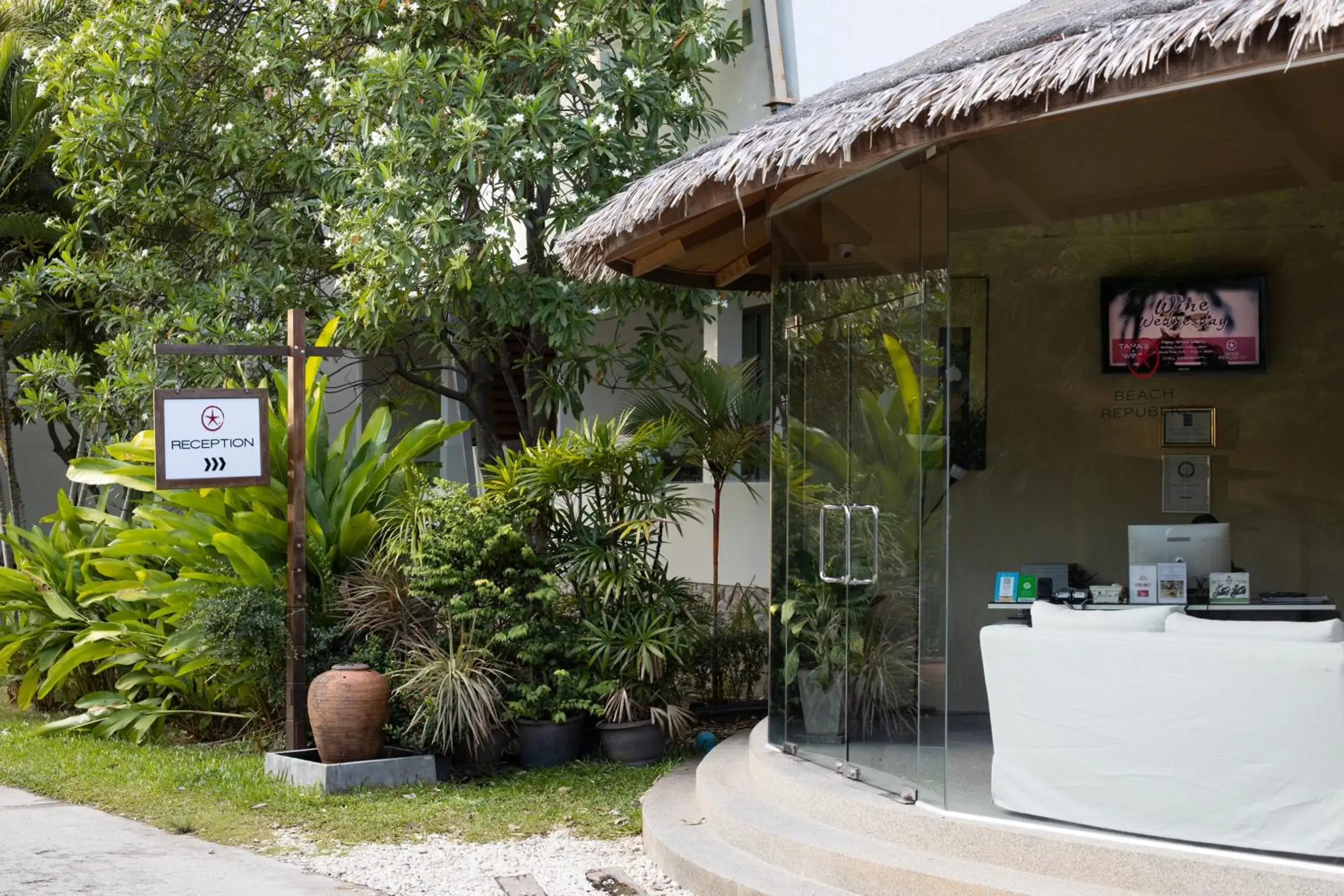 Lobby or reception in Beach Republic Koh Samui Lobby or reception in Beach Republic Koh Samui