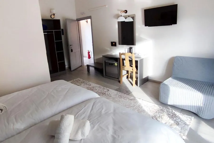 Bed in Socrates Organic Village - Wild Olive