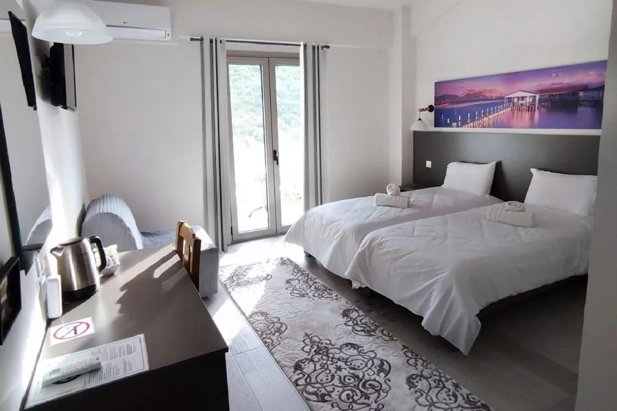 Bed in Socrates Organic Village - Wild Olive