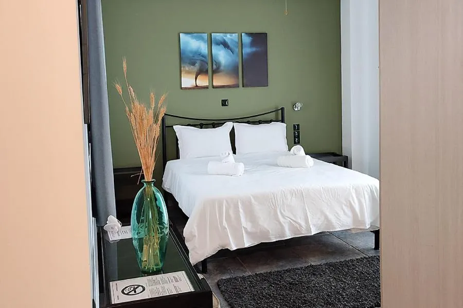 Bed in Socrates Organic Village - Wild Olive