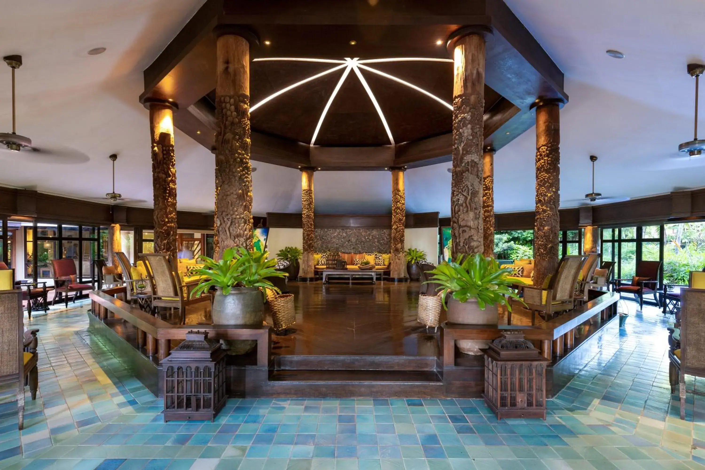 Lobby or reception in Rayavadee Lobby or reception in Rayavadee
