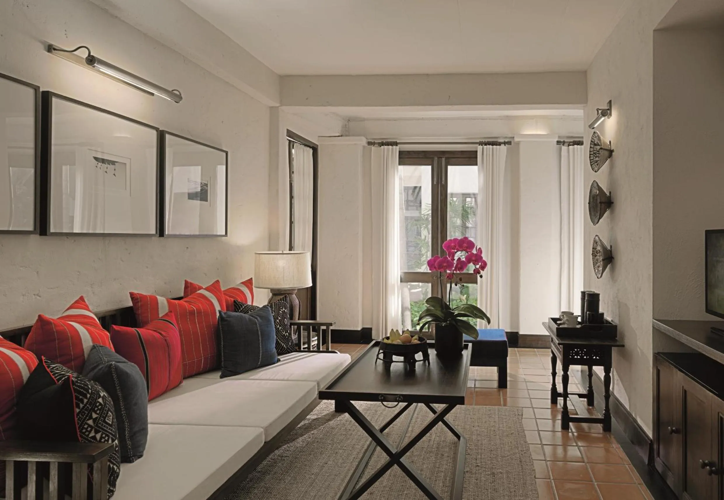 Living room in Tamarind Village