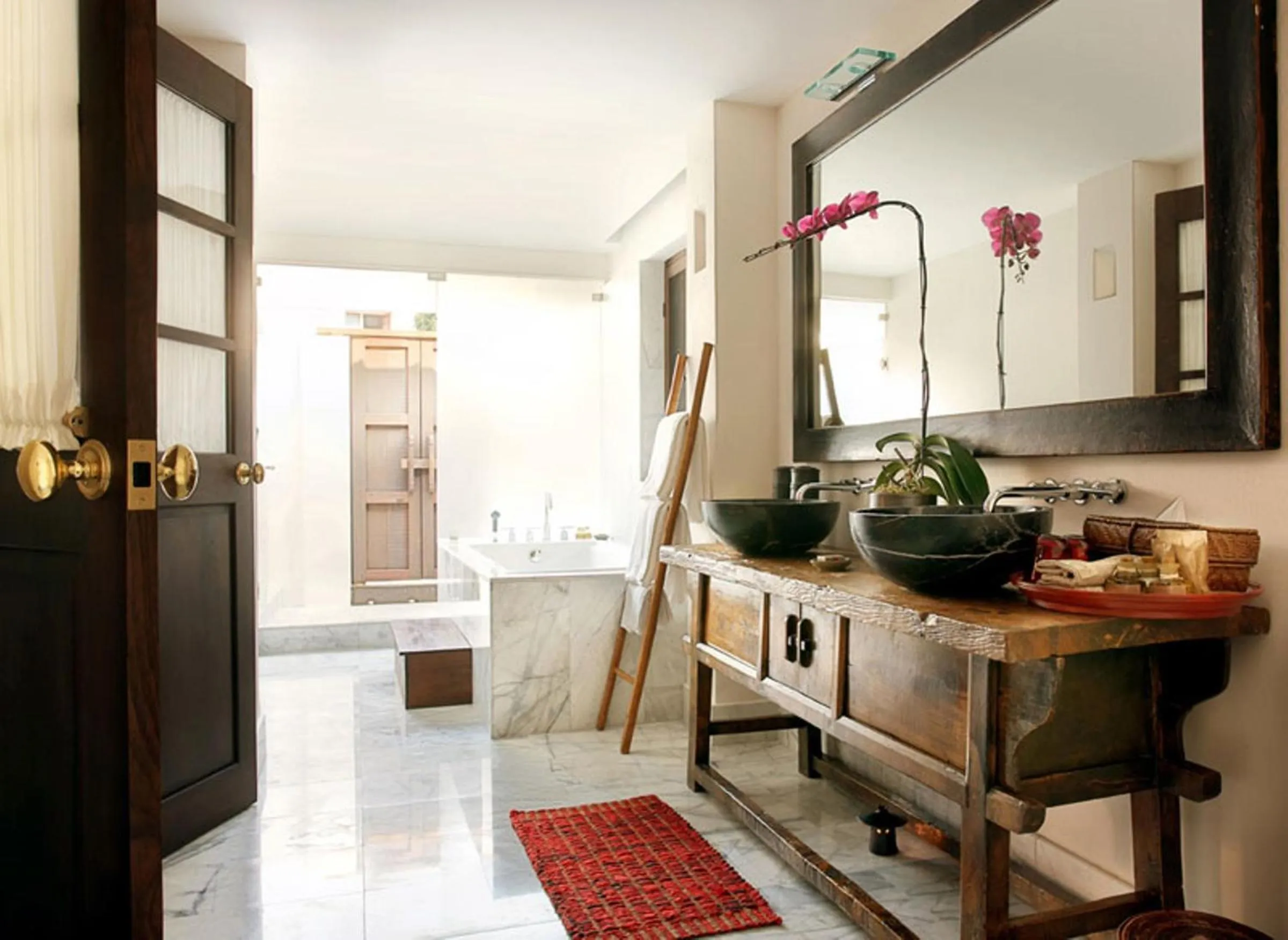 Bathroom in Tamarind Village