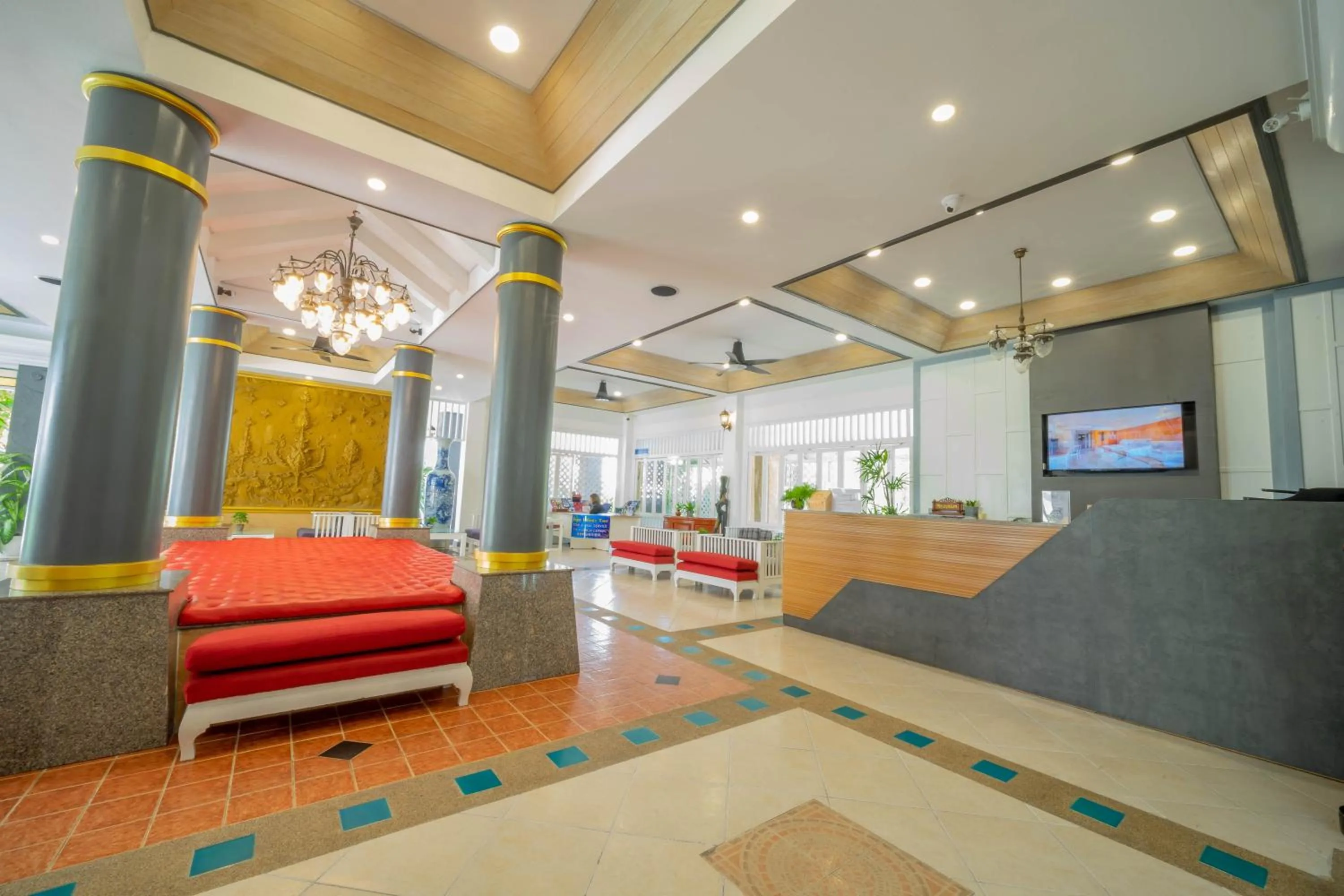Lobby or reception in La Vintage Resort - Patong, Phuket