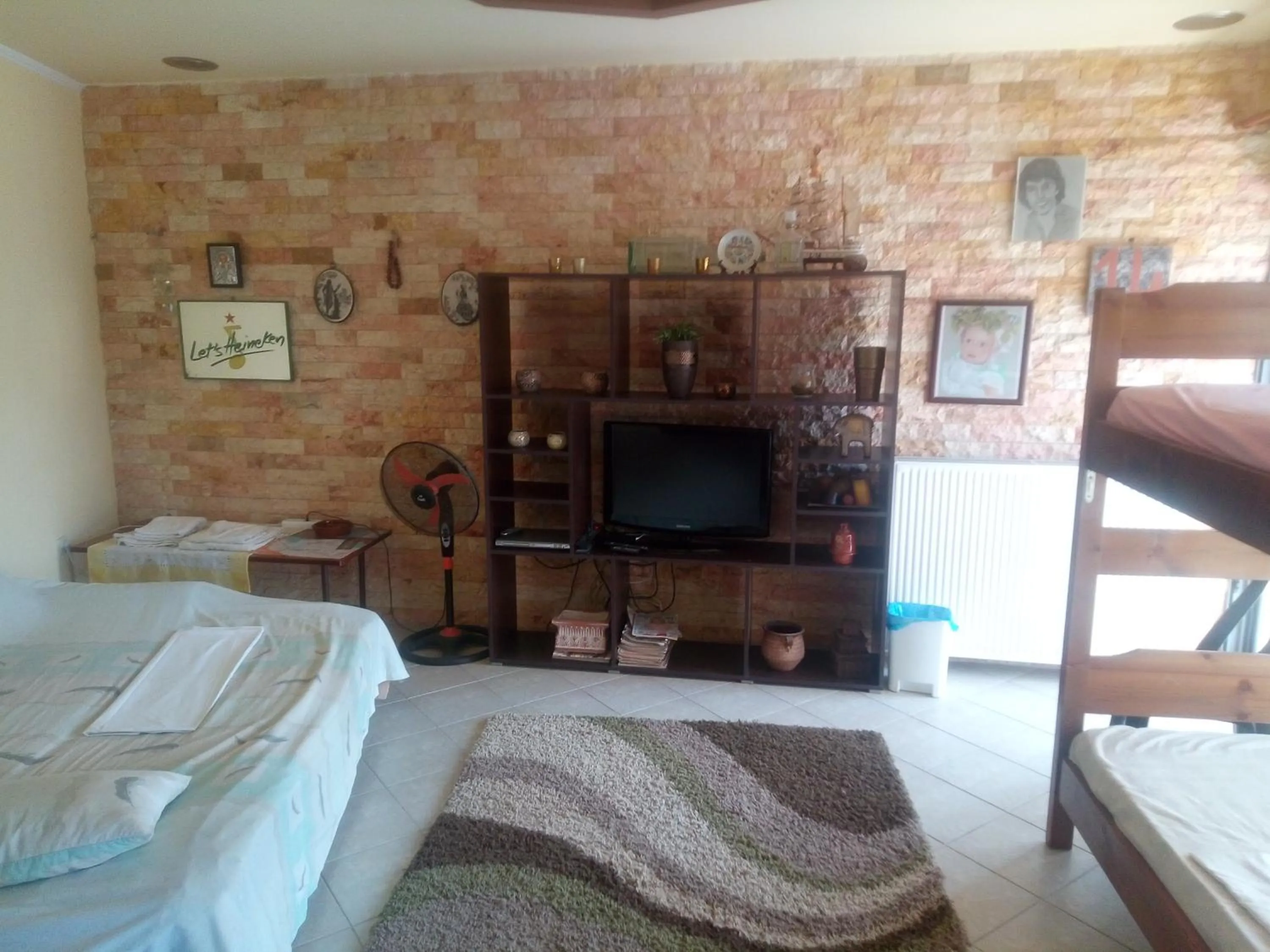 Bed in Hostel Stylianos Kissamos