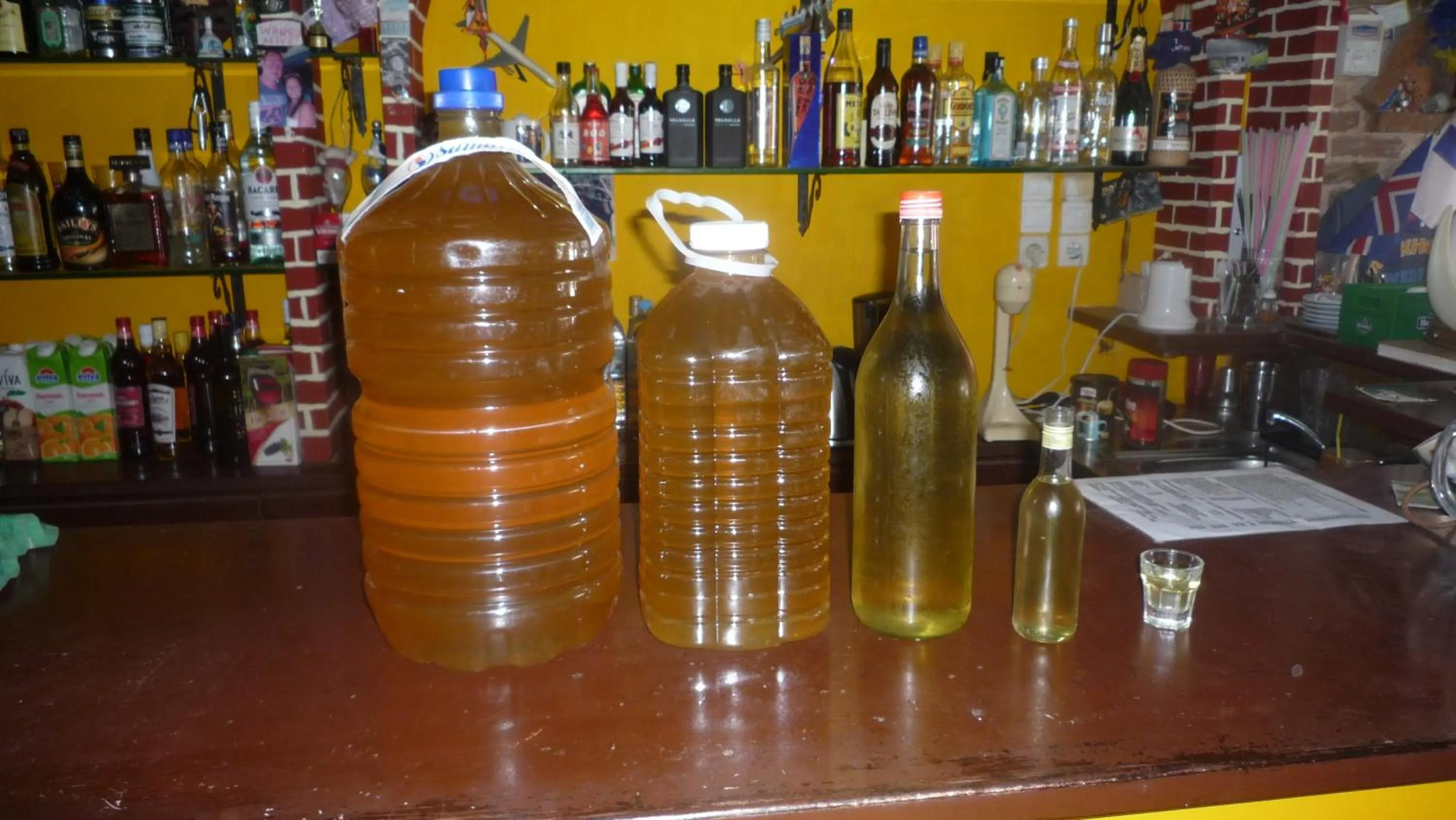 Alcoholic drinks in Hostel Stylianos Kissamos