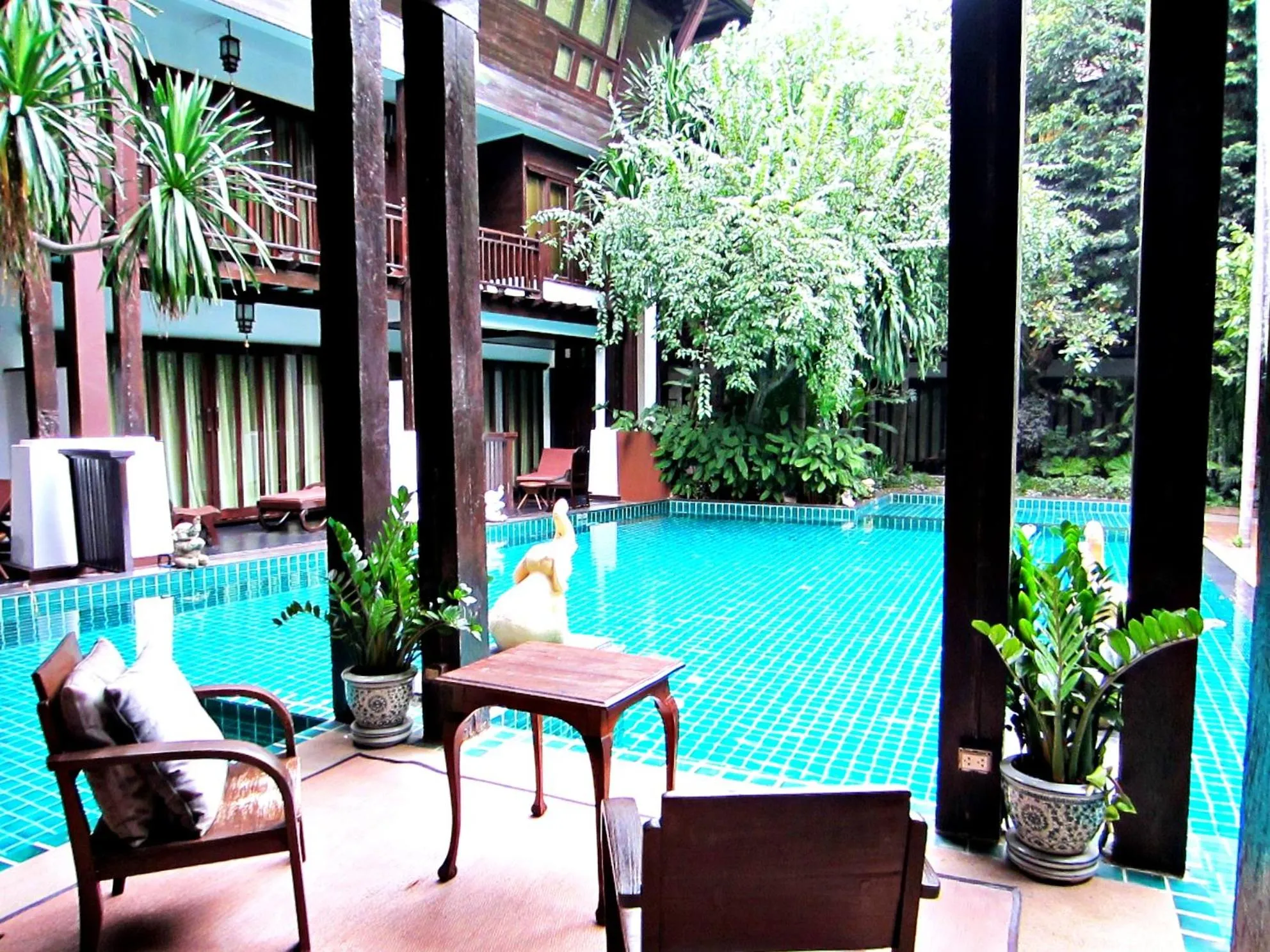 Swimming pool in Yantarasri Resort