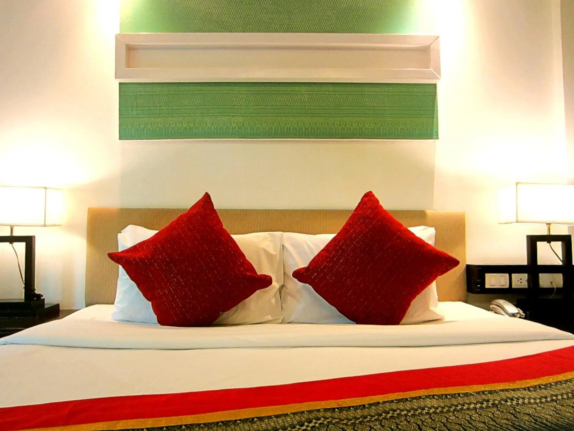 Bed in Yantarasri Resort