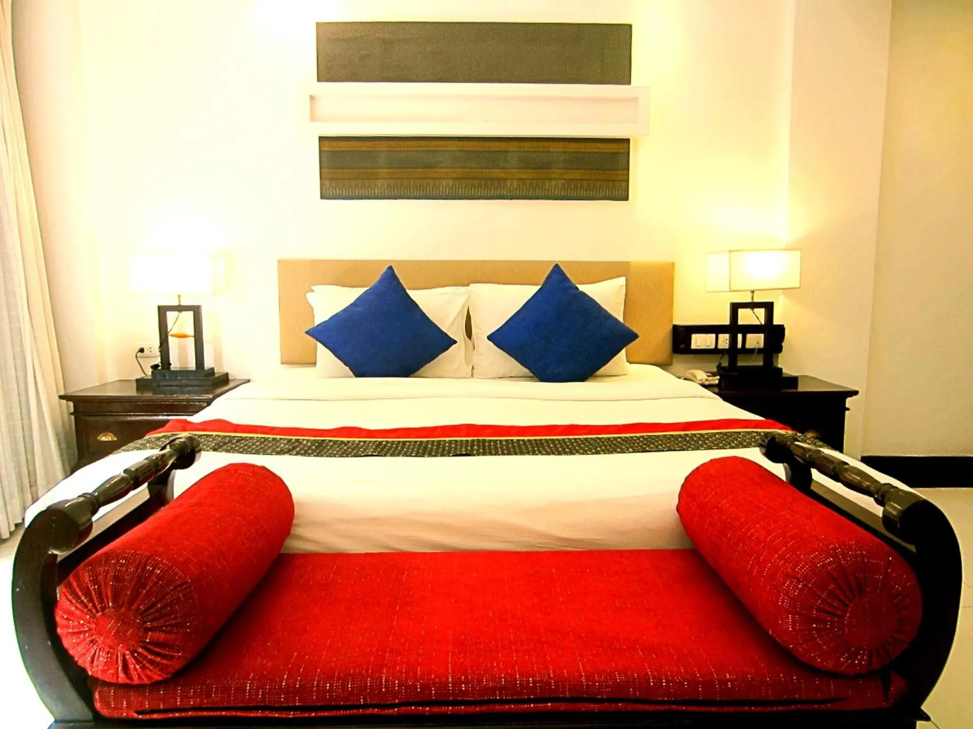 Bed in Yantarasri Resort