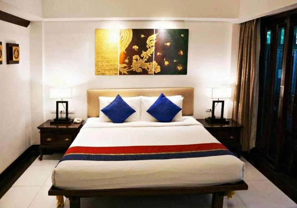 Bed in Yantarasri Resort