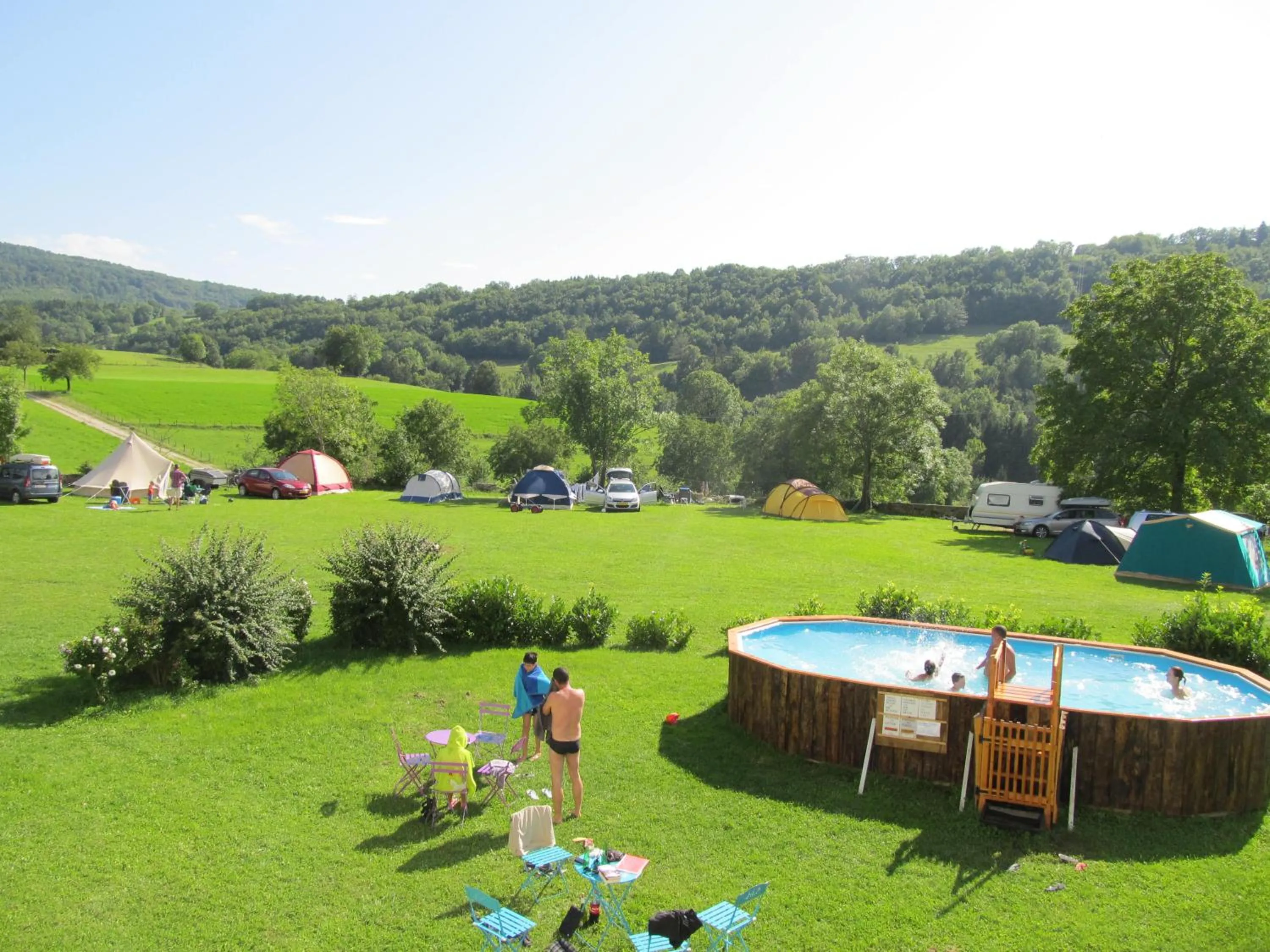 Garden view in Goute la vie