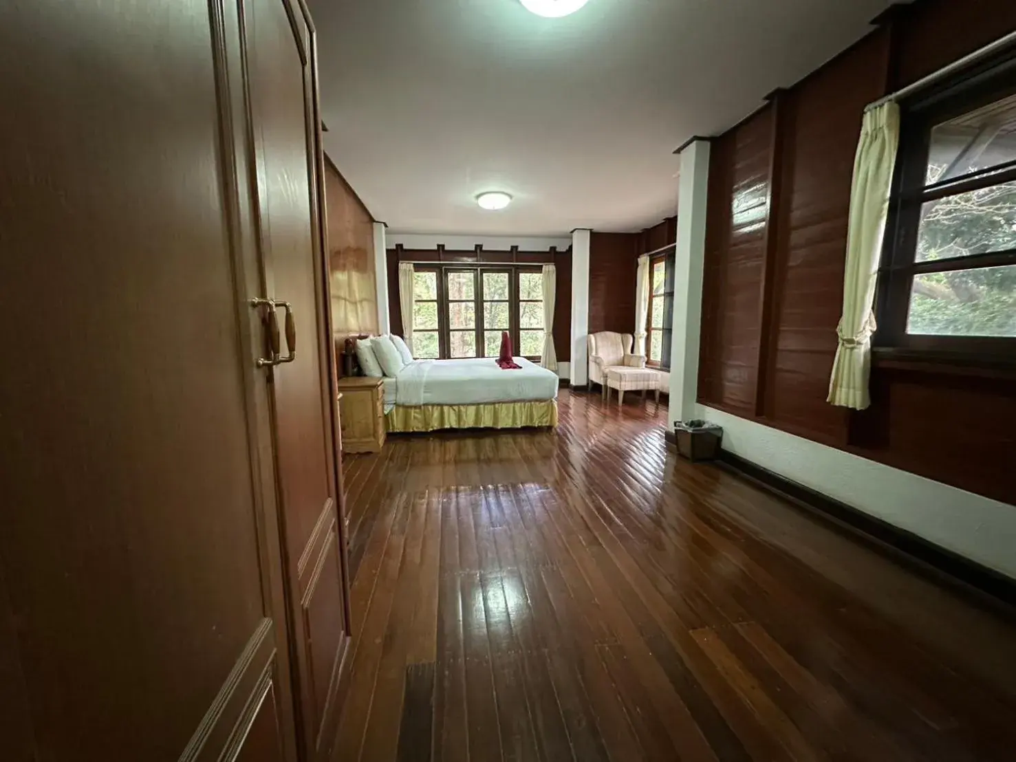 Bedroom, Bed in The Legacy River Kwai Resort Bedroom, Bed in The Legacy River Kwai Resort