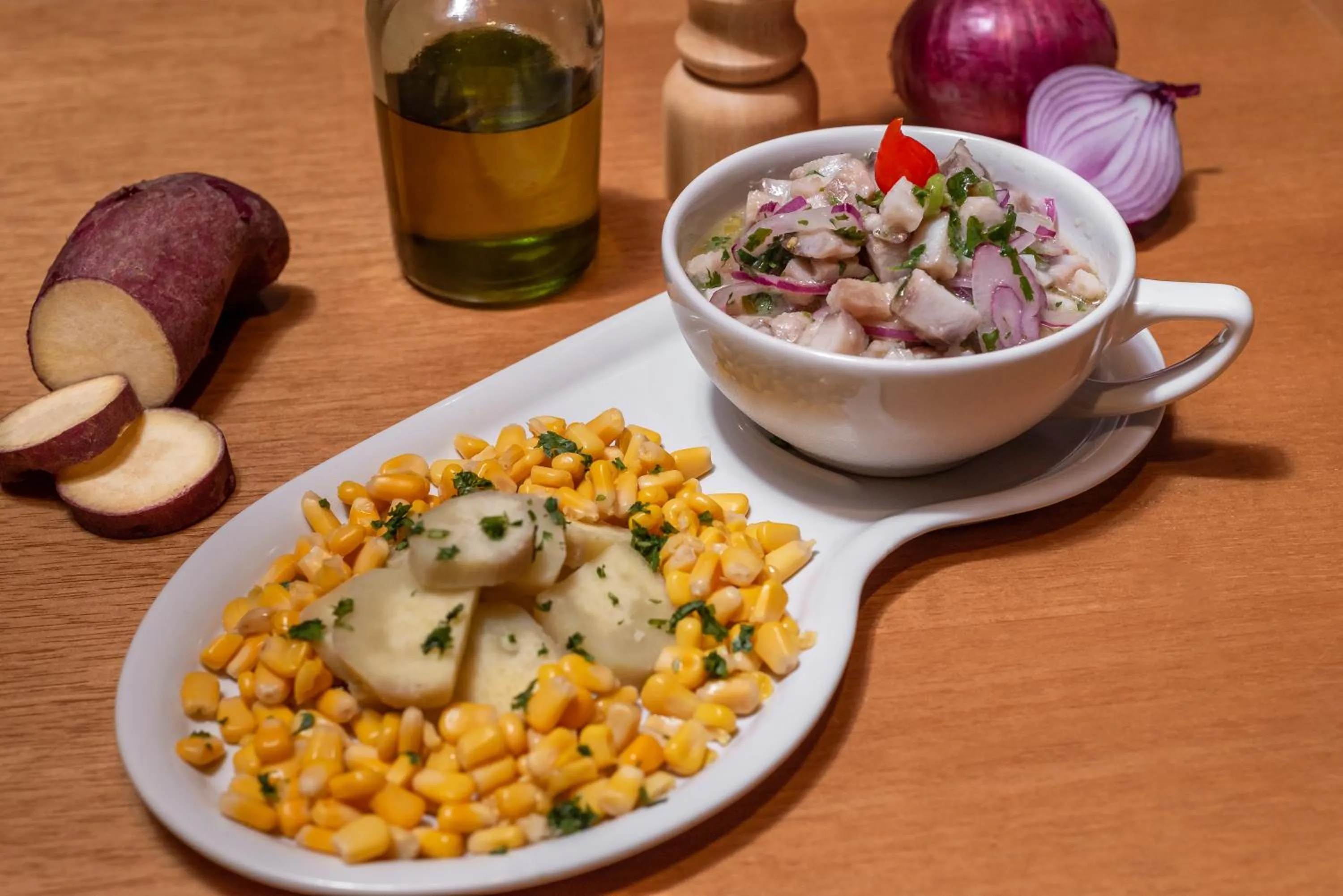 Restaurant/places to eat in Pousada Rota Ecológica