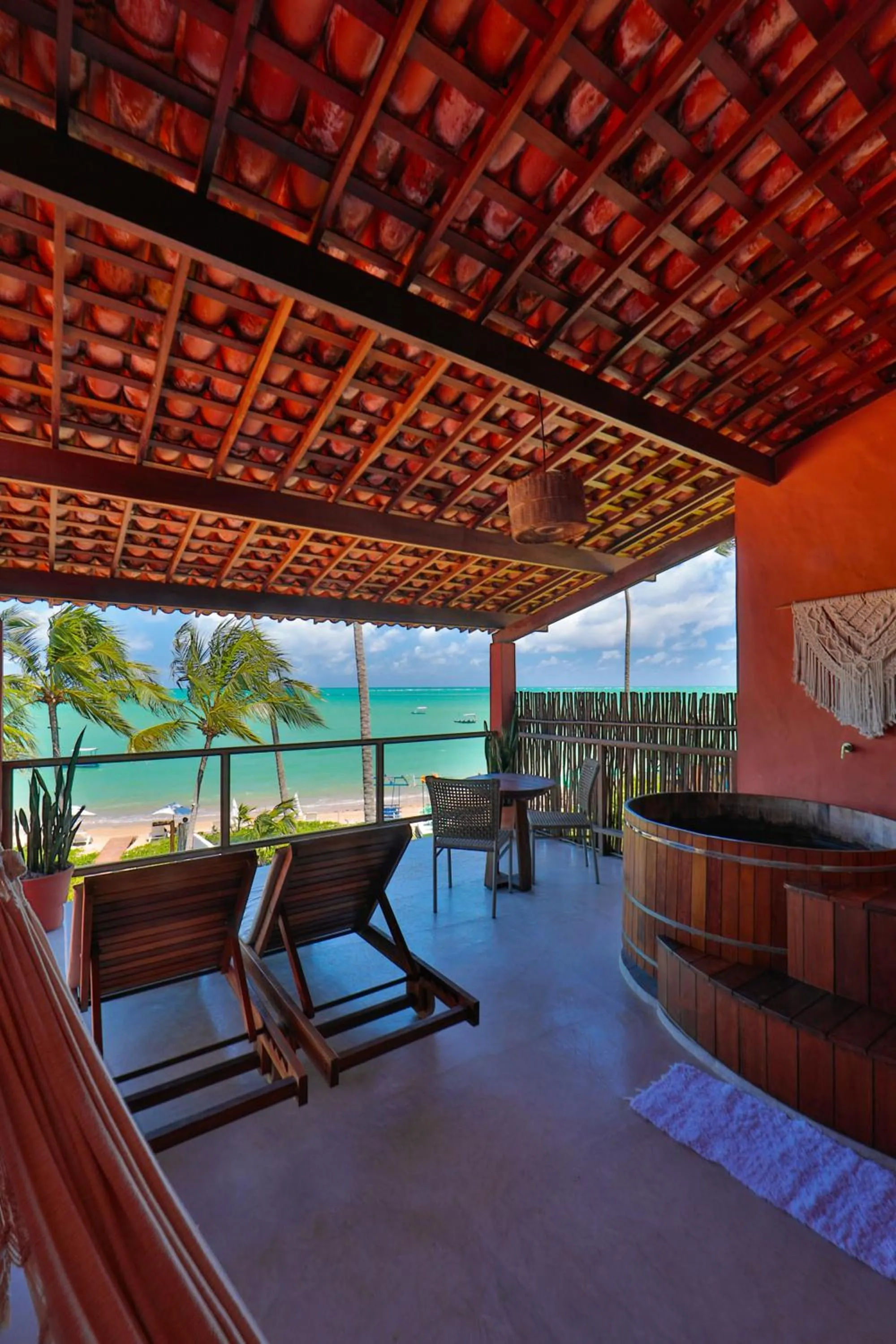 Hot Tub in Pousada Rota Ecológica