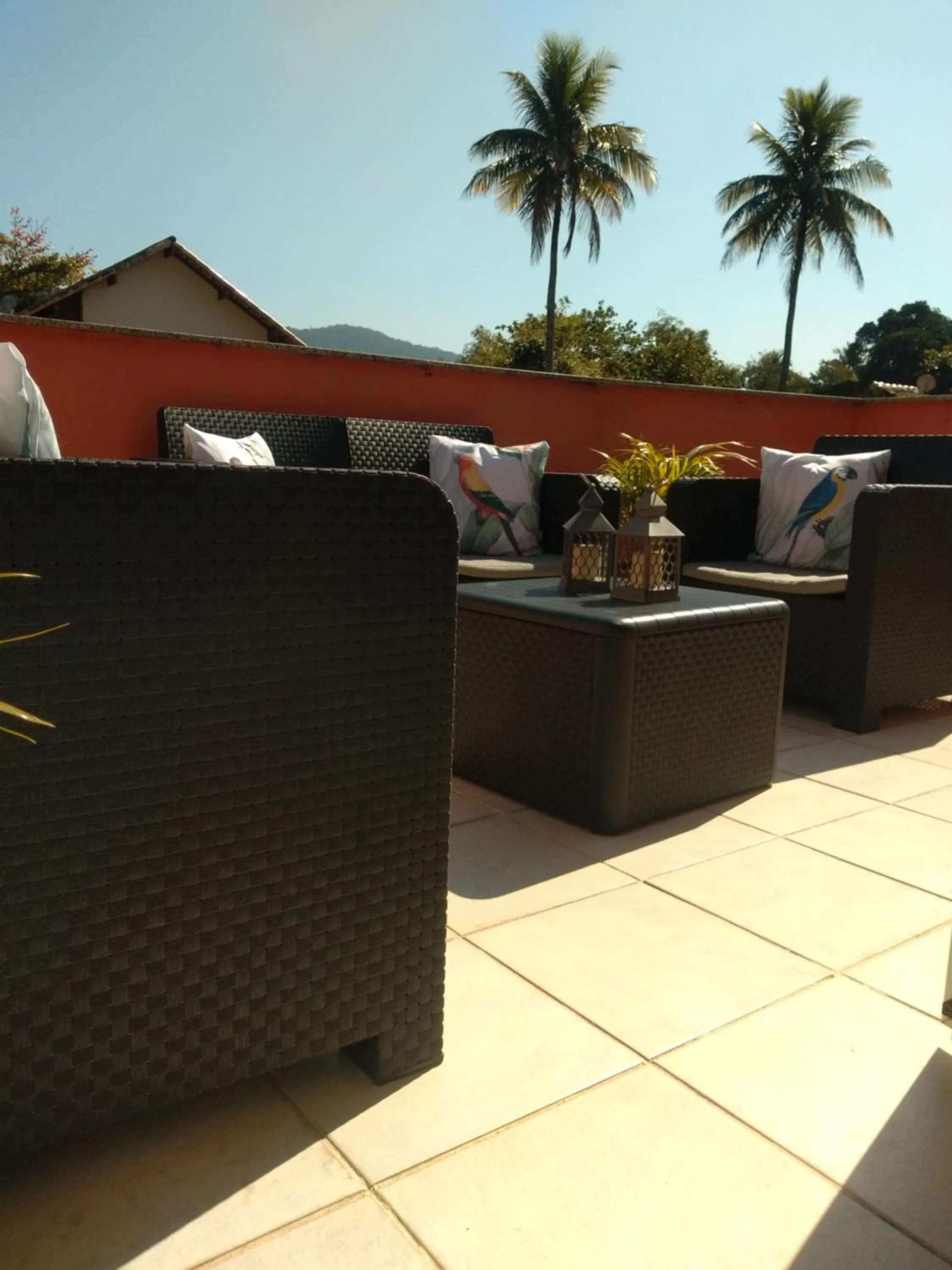 Balcony/Terrace in Pousada Arrastão da Ilha