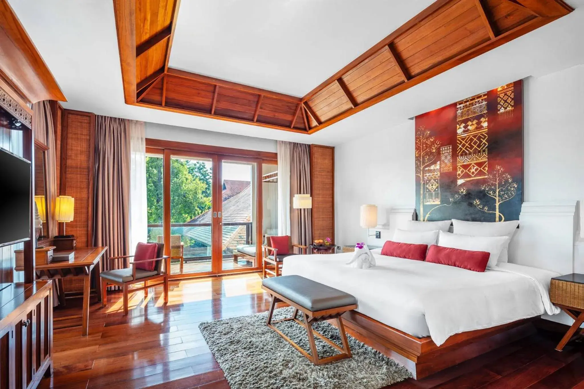 Property building, Bed in RatiLanna Riverside Spa Resort Property building, Bed in RatiLanna Riverside Spa Resort