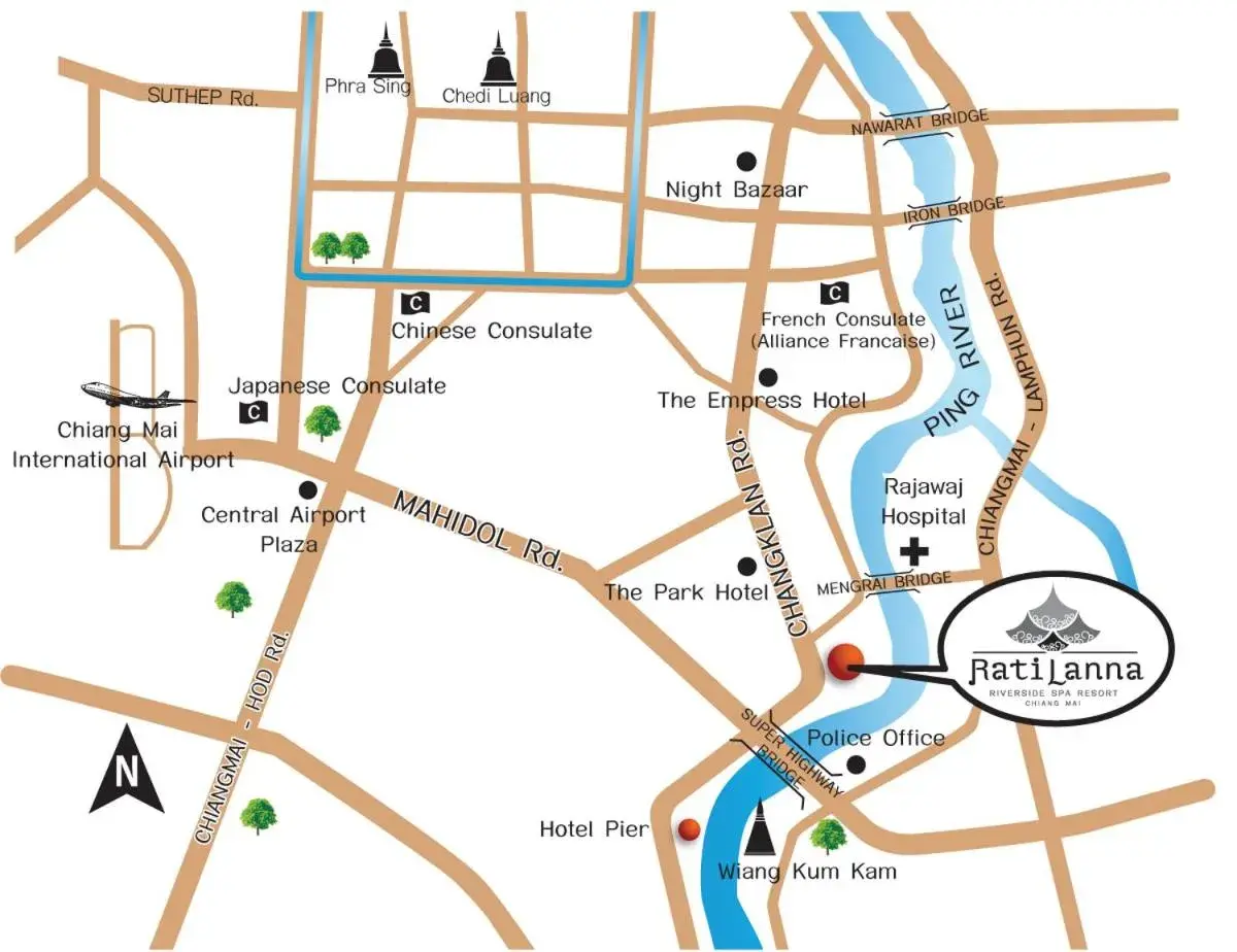 Property building in RatiLanna Riverside Spa Resort Property building in RatiLanna Riverside Spa Resort