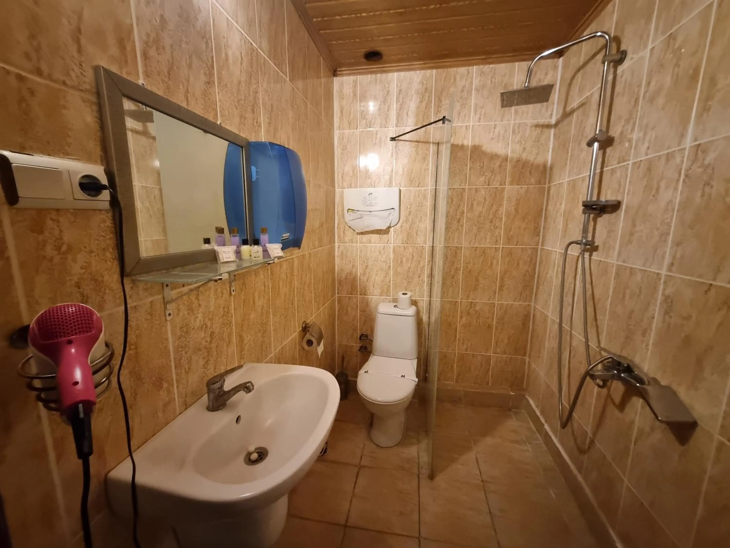 Shower in Born Hotel