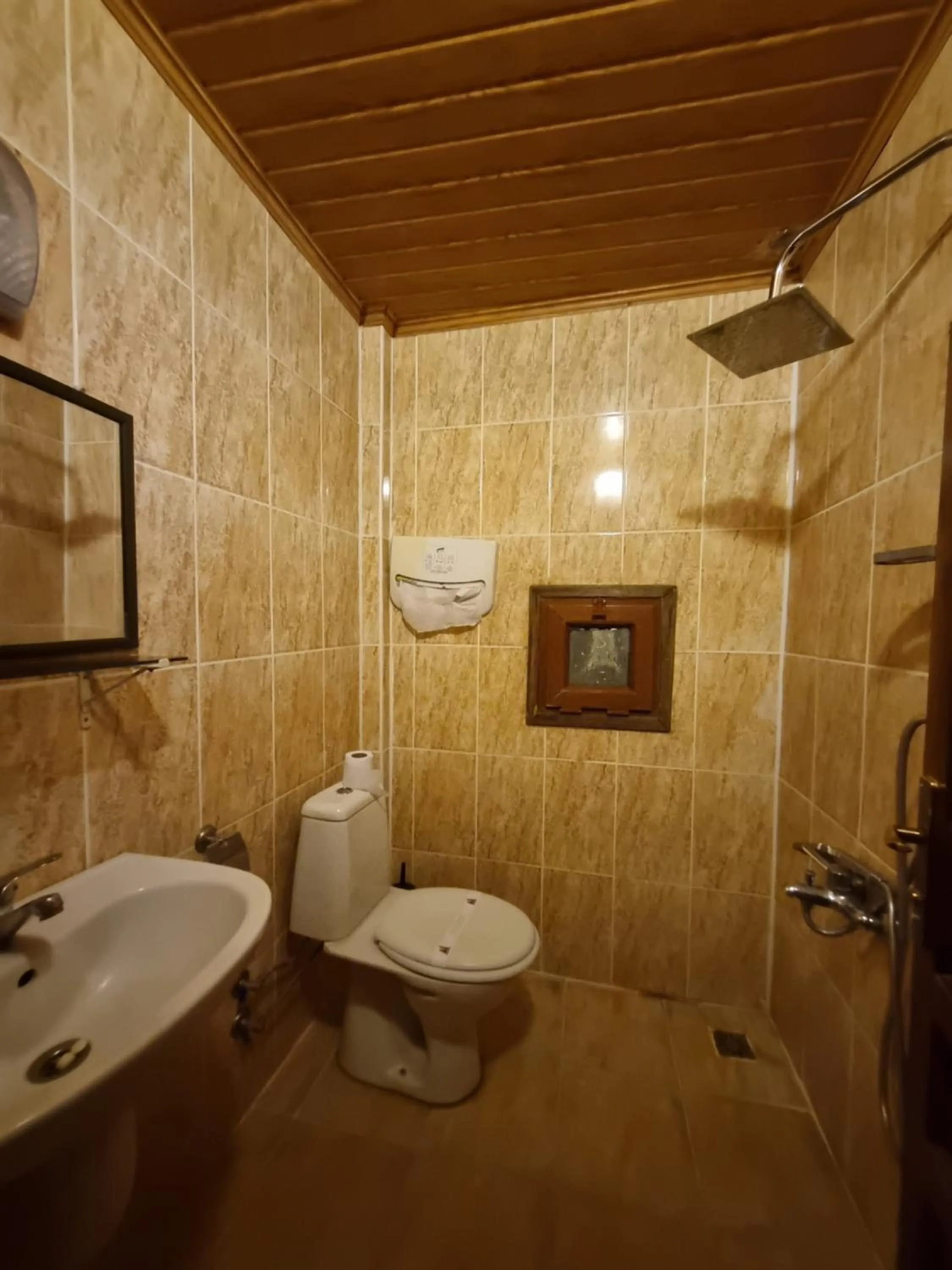 Toilet in Born Hotel