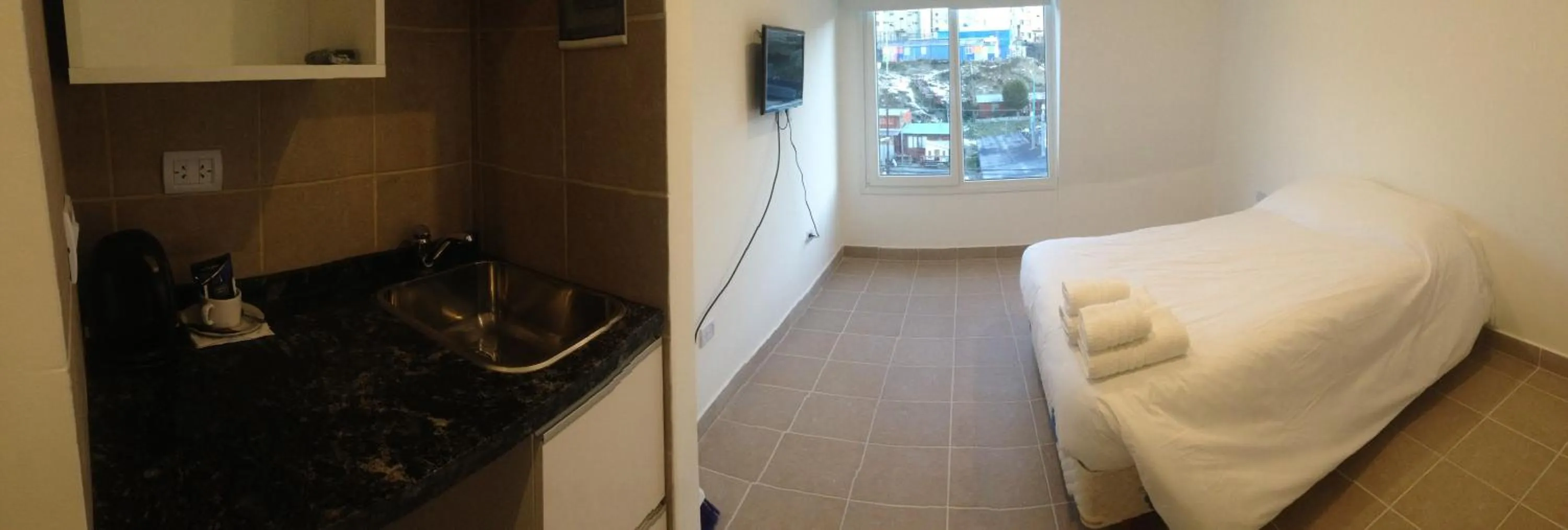 Bed in Patagonia Austral Apartamentos