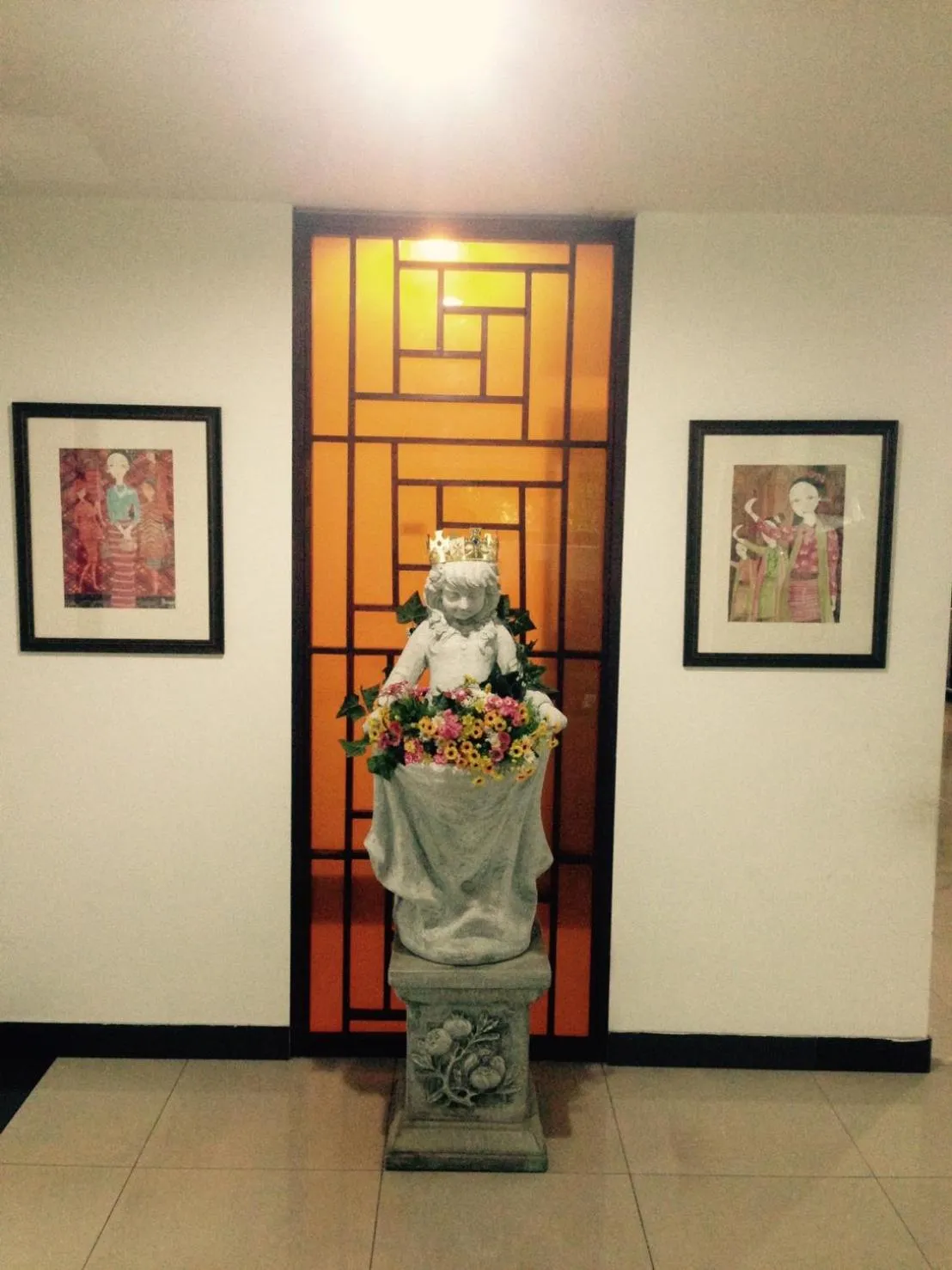 Decorative detail in The Dome Residence