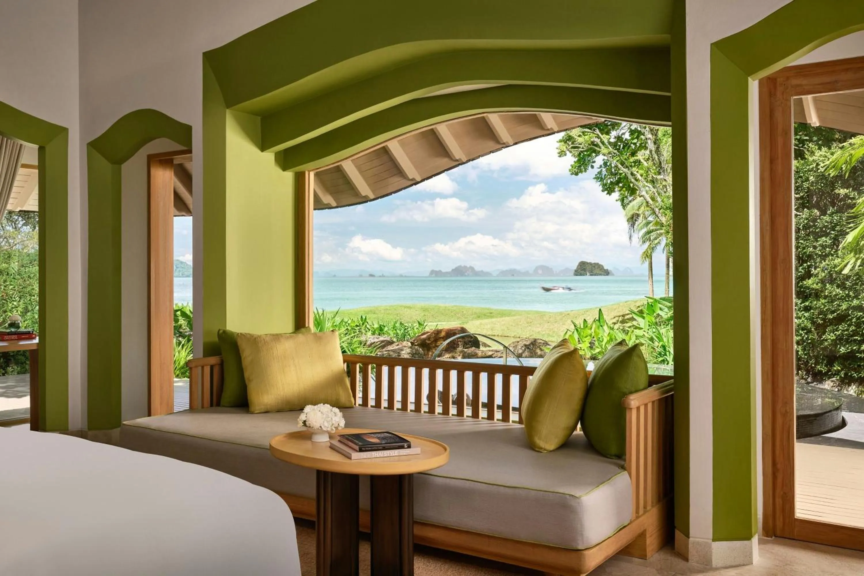 Beach, Bed in Phulay Bay, a Ritz-Carlton Reserve