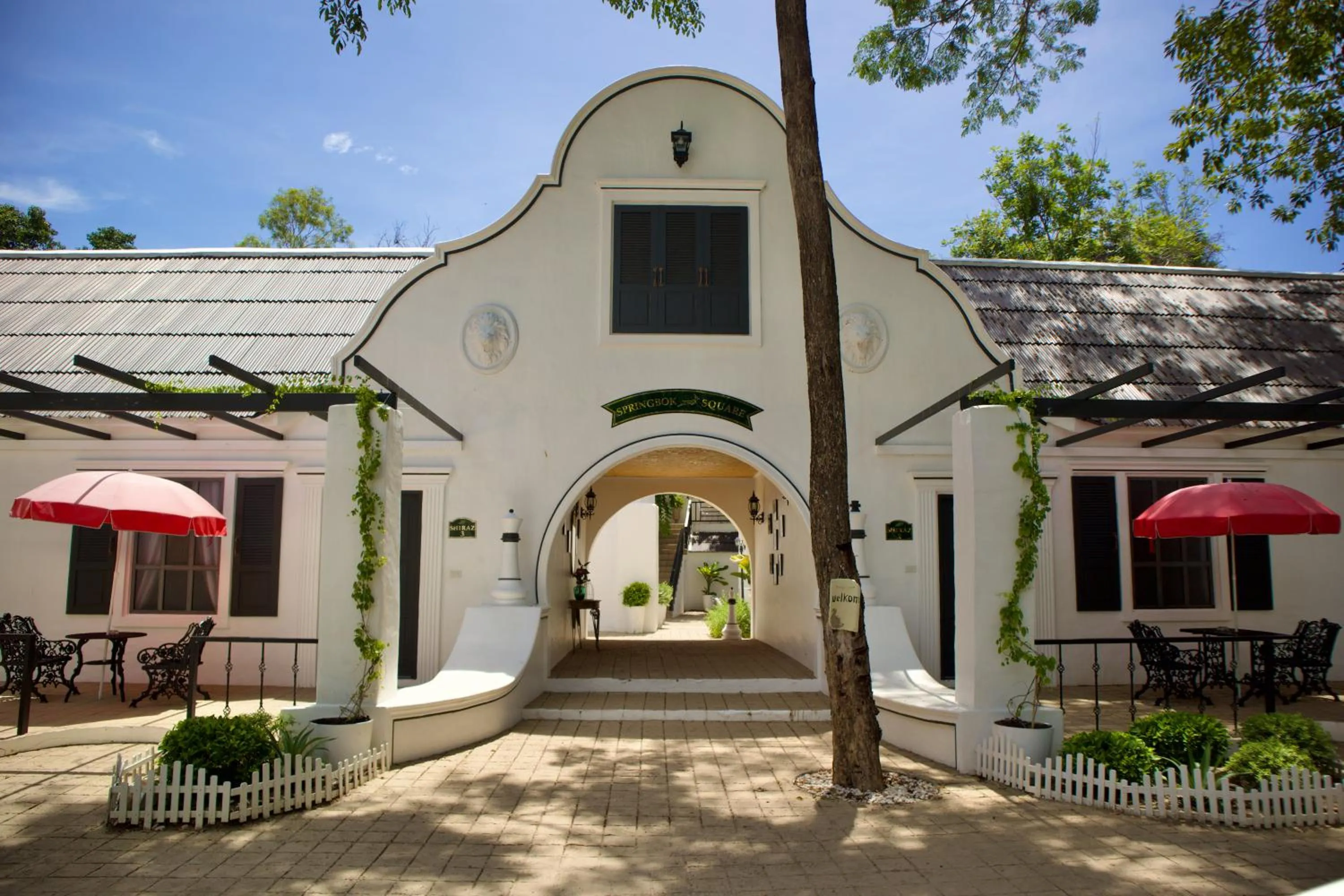 Property building in Milky Bay Resort