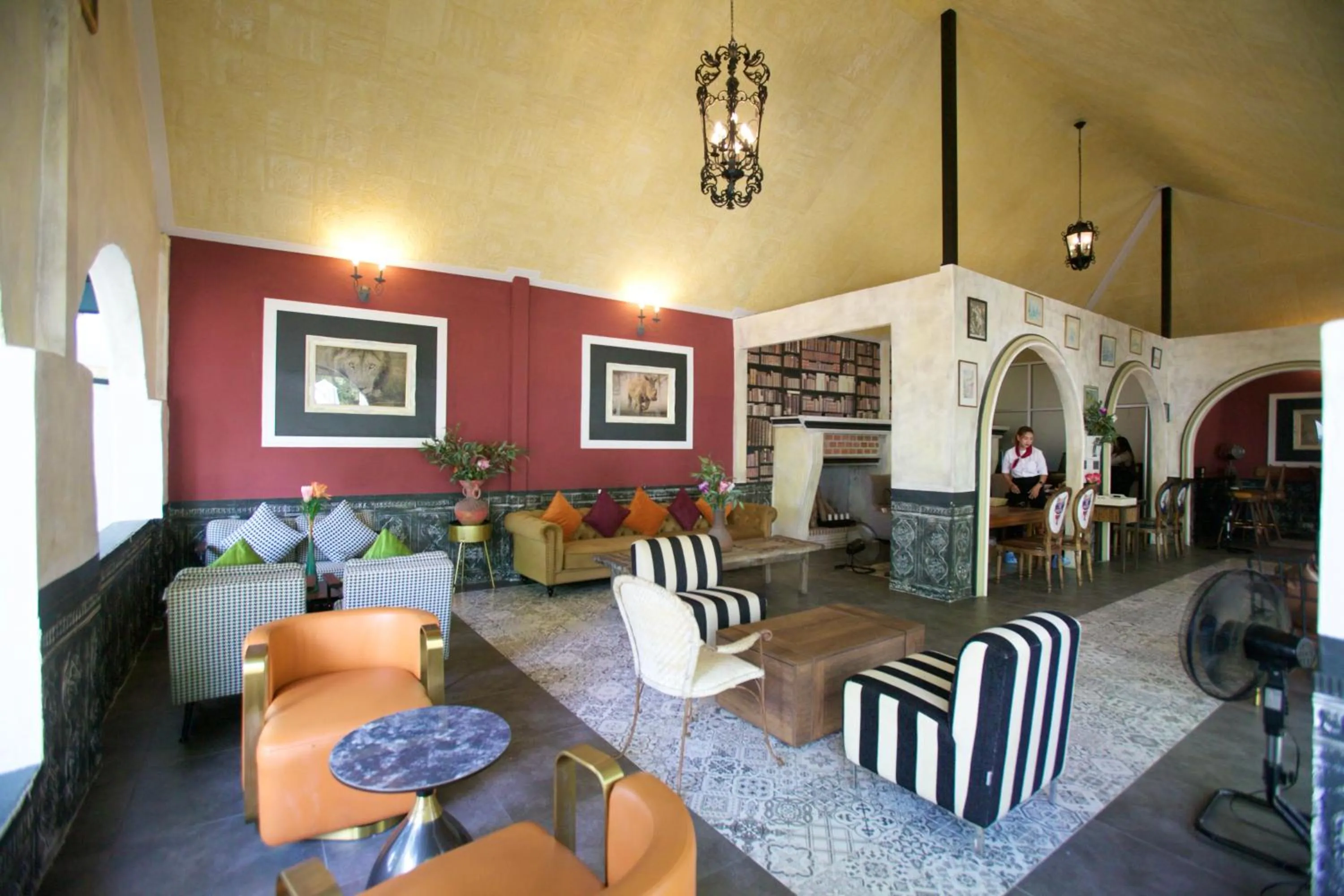 Lobby or reception in Milky Bay Resort