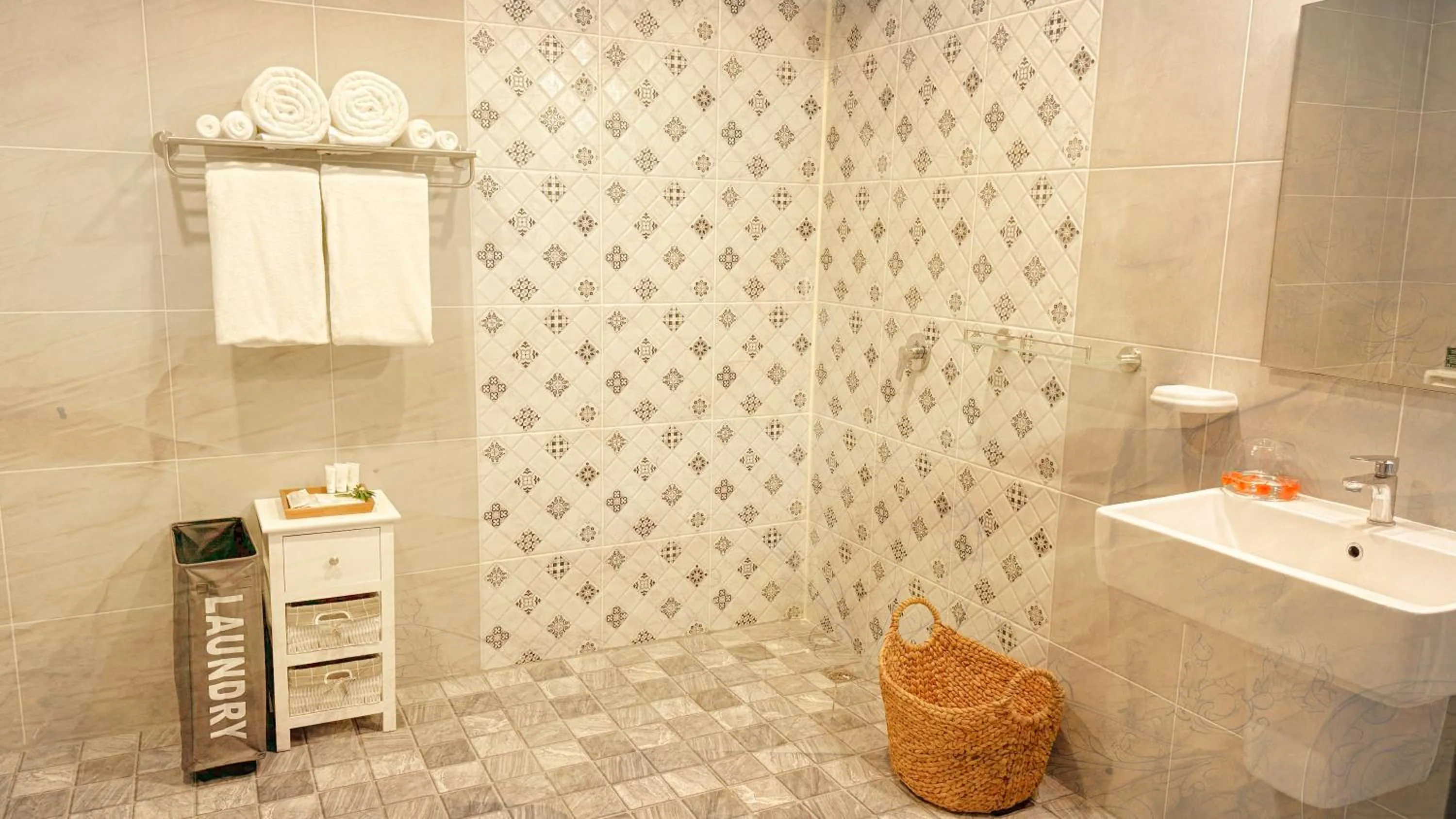 towels in Milky Bay Resort