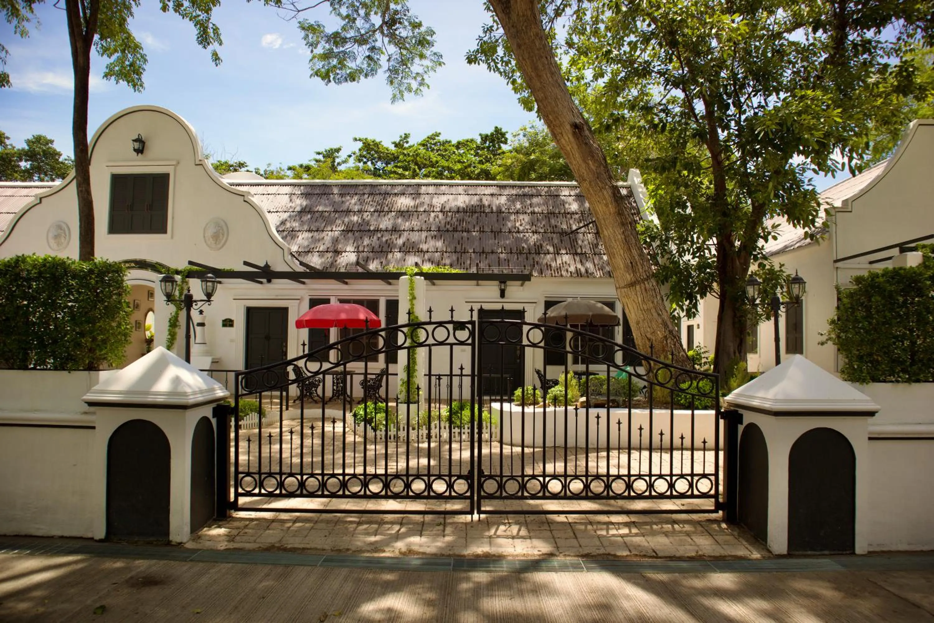 Property building in Milky Bay Resort