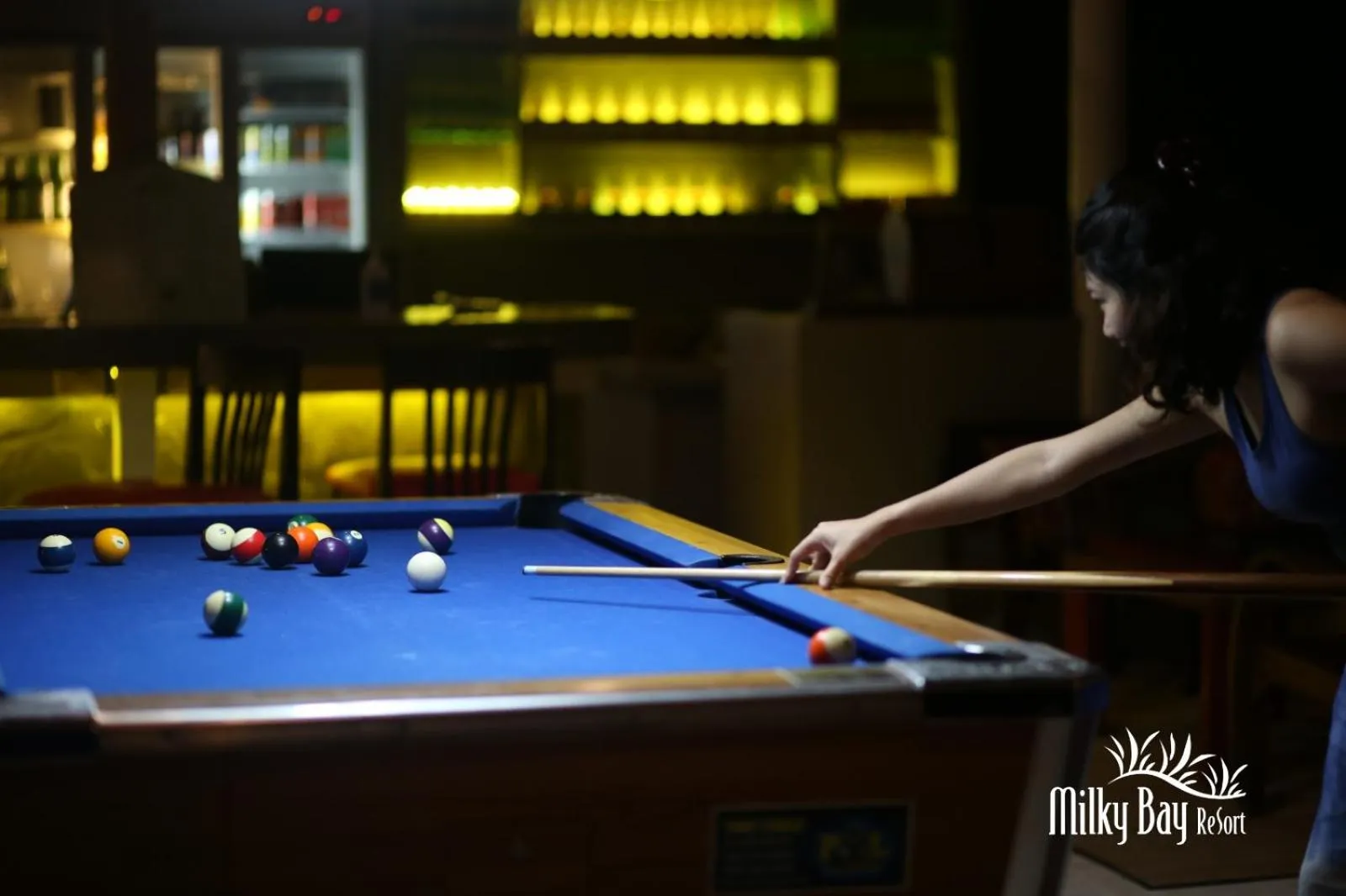 Lounge or bar in Milky Bay Resort