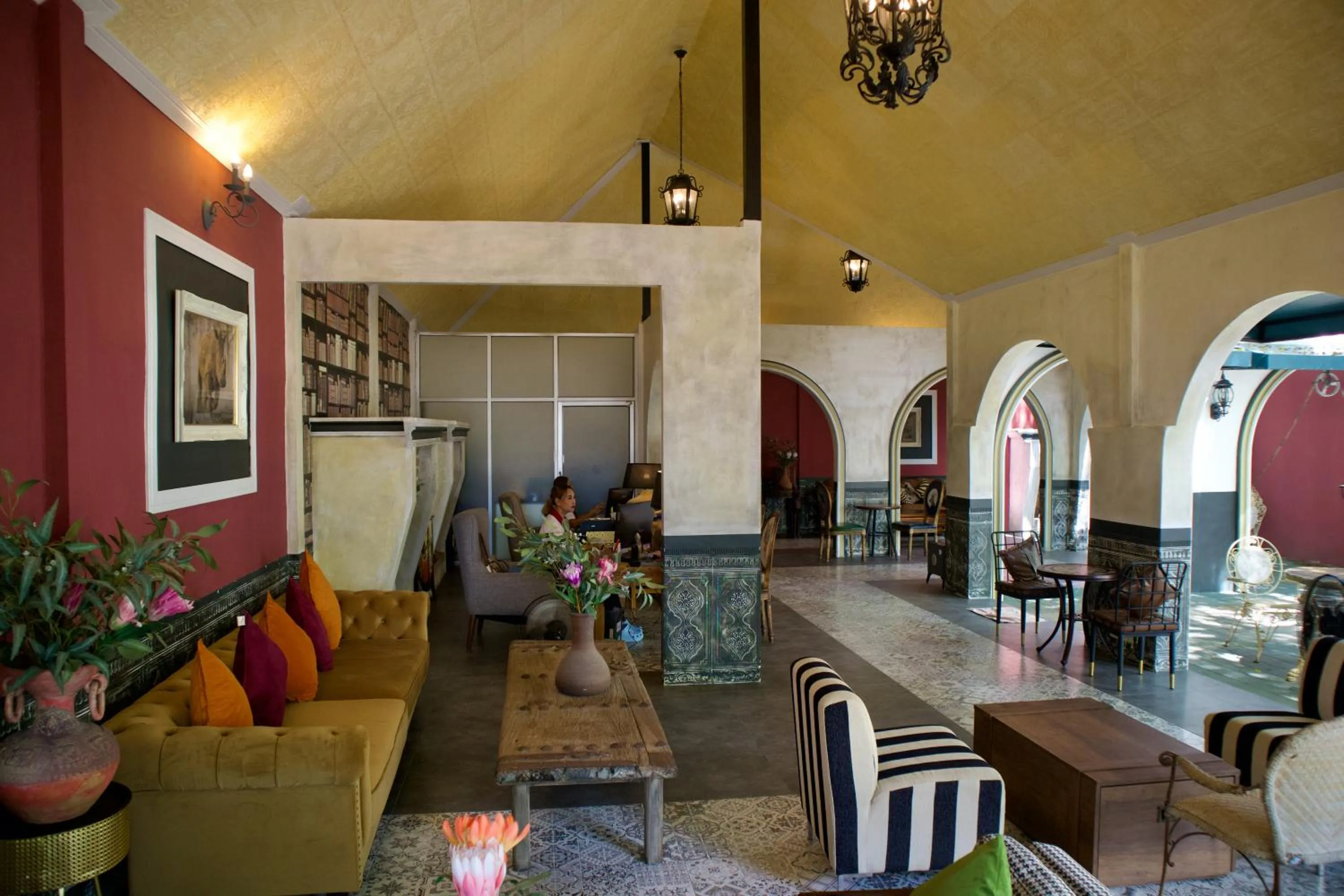 Lobby or reception in Milky Bay Resort