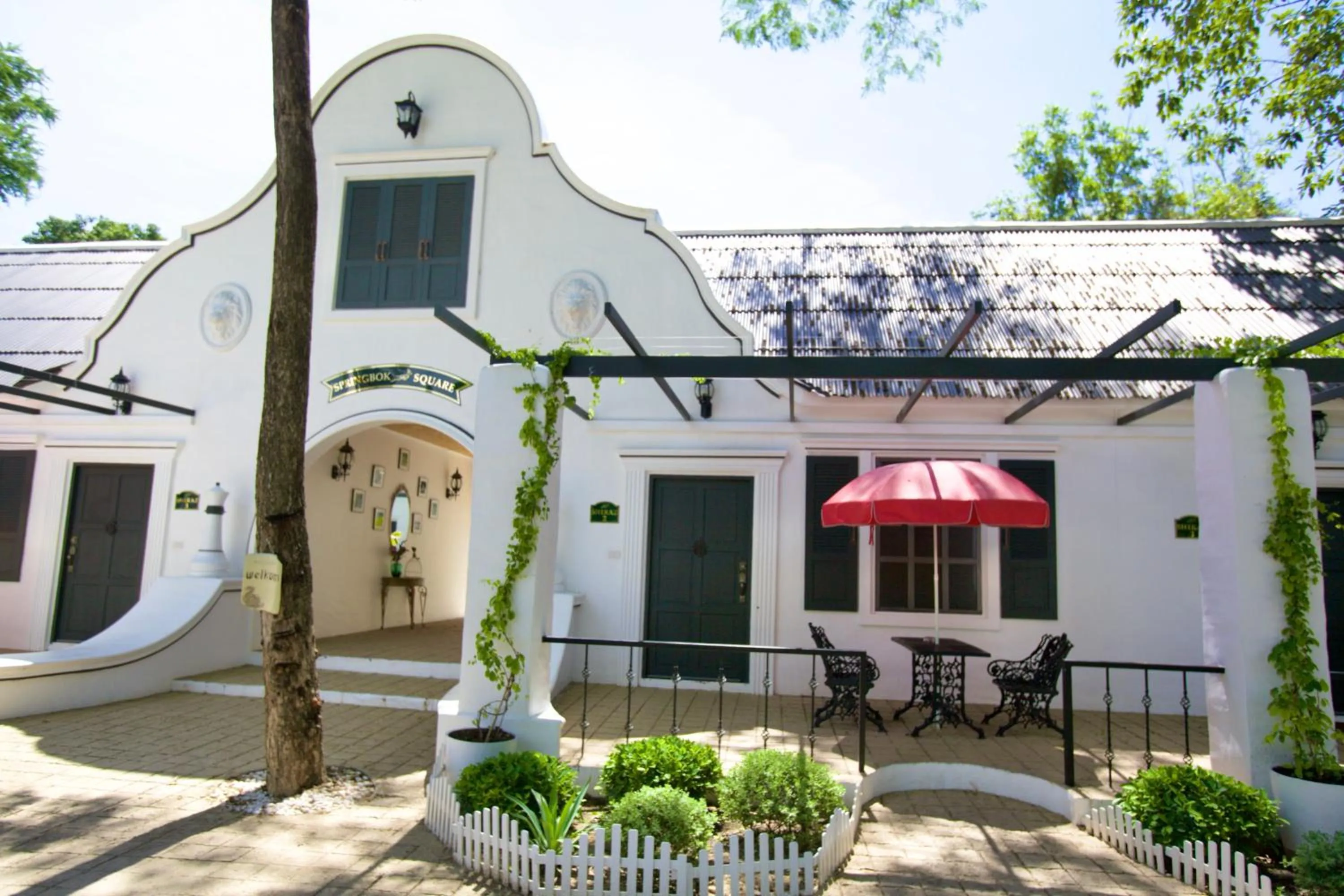 Property building in Milky Bay Resort