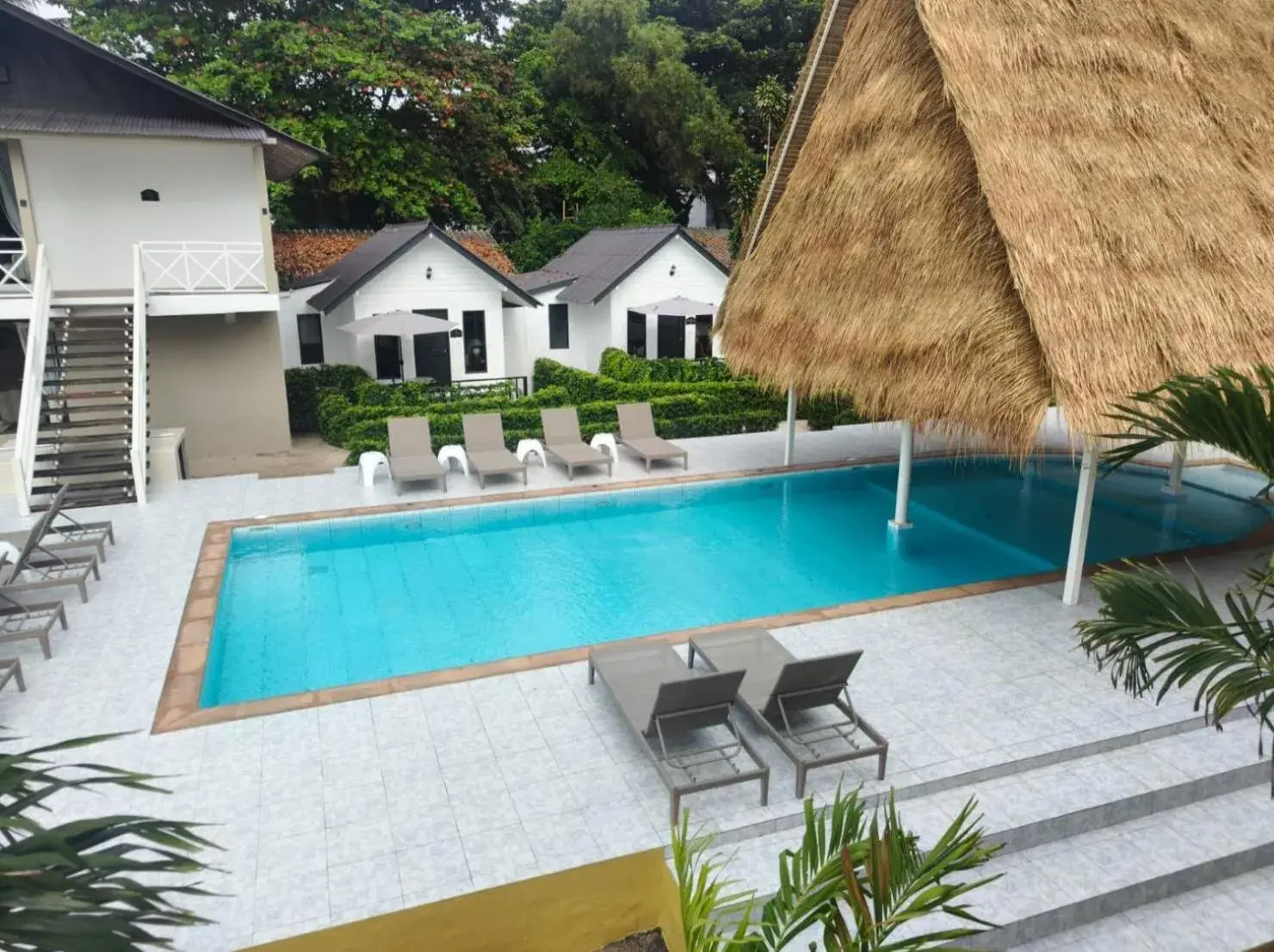 Swimming pool in Milky Bay Resort Swimming pool in Milky Bay Resort