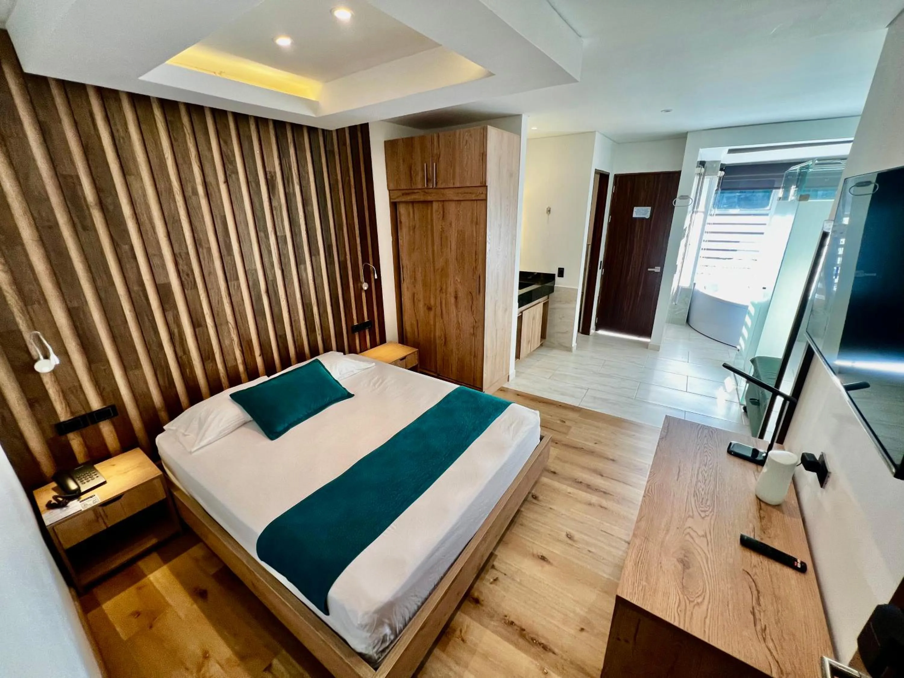 Bed in Hotel Toscana Oriente