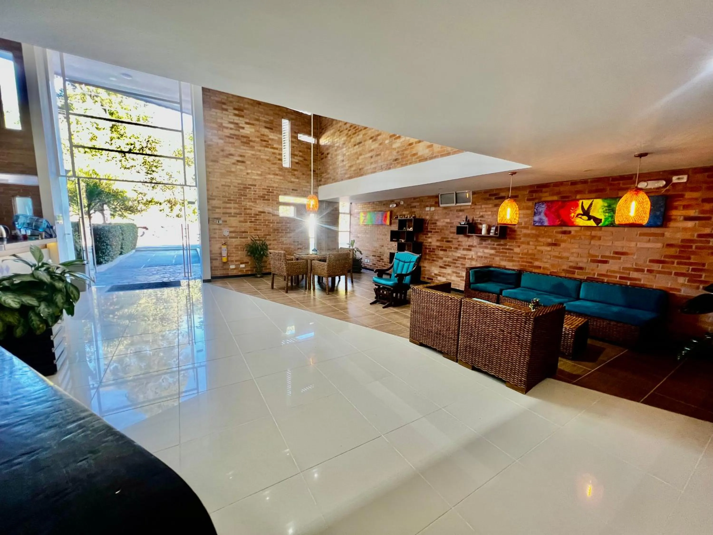 Lobby or reception in Hotel Toscana Oriente
