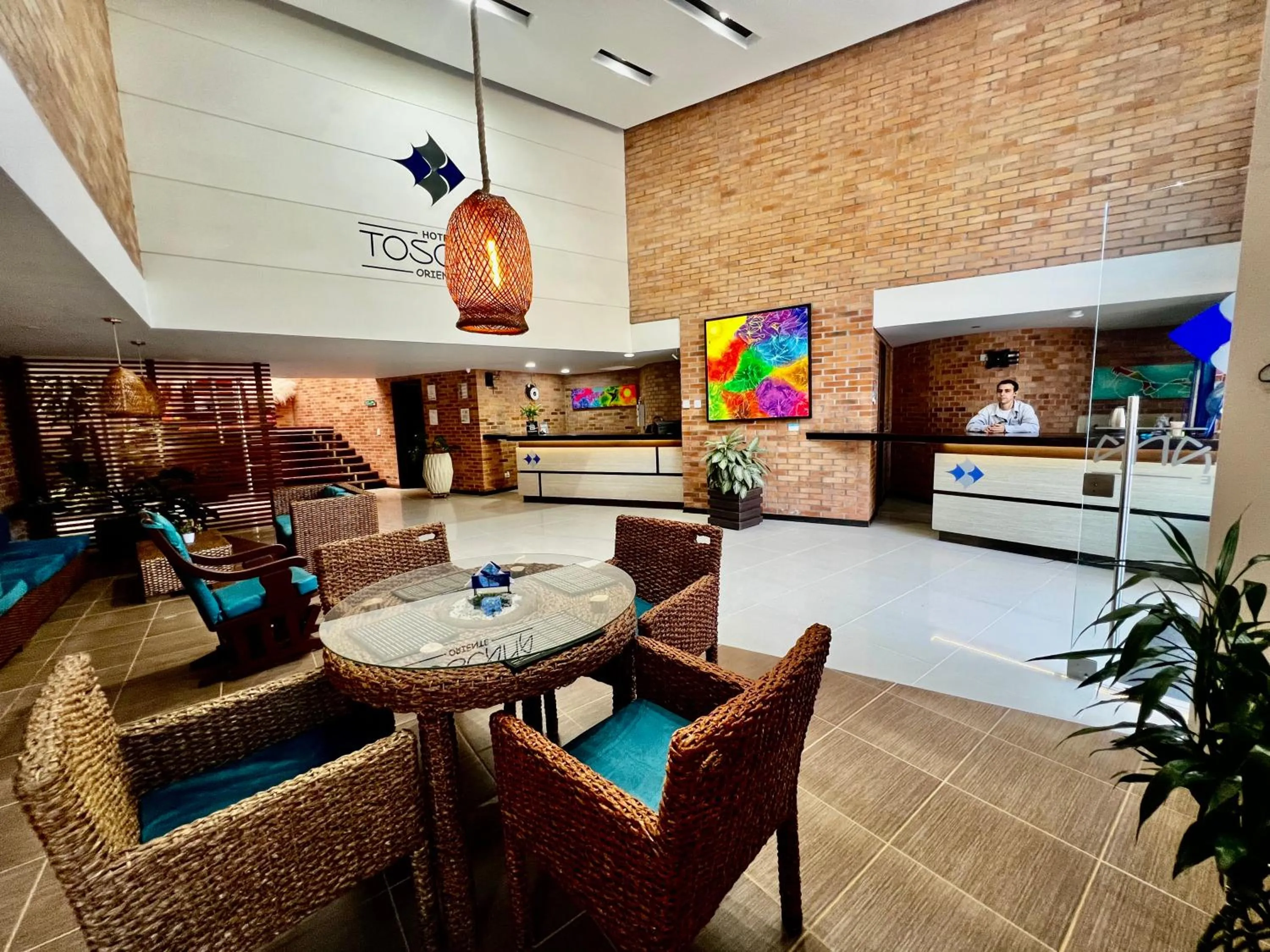 Living room in Hotel Toscana Oriente
