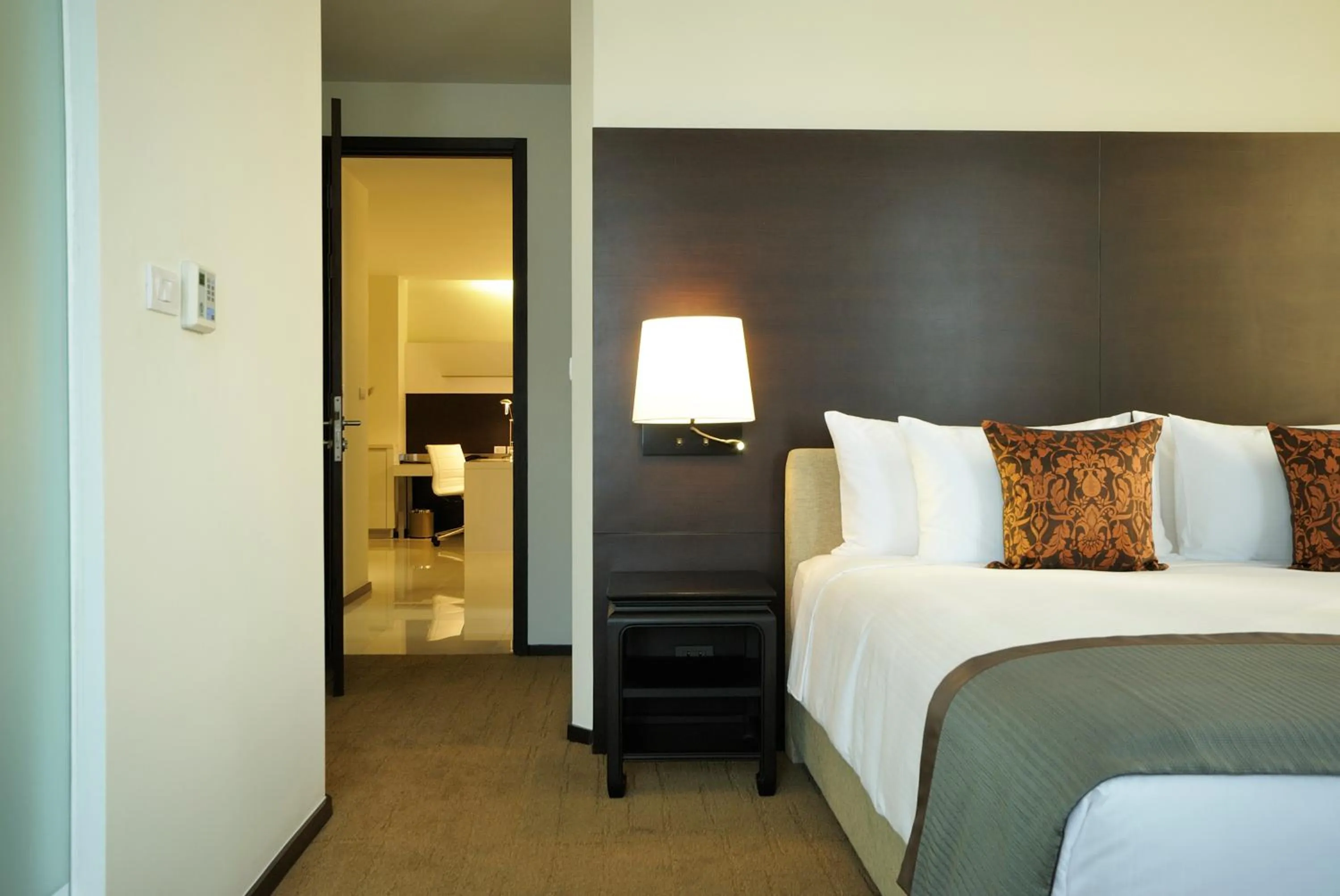 Bedroom, Bed in JC Kevin Sathorn Bangkok Hotel