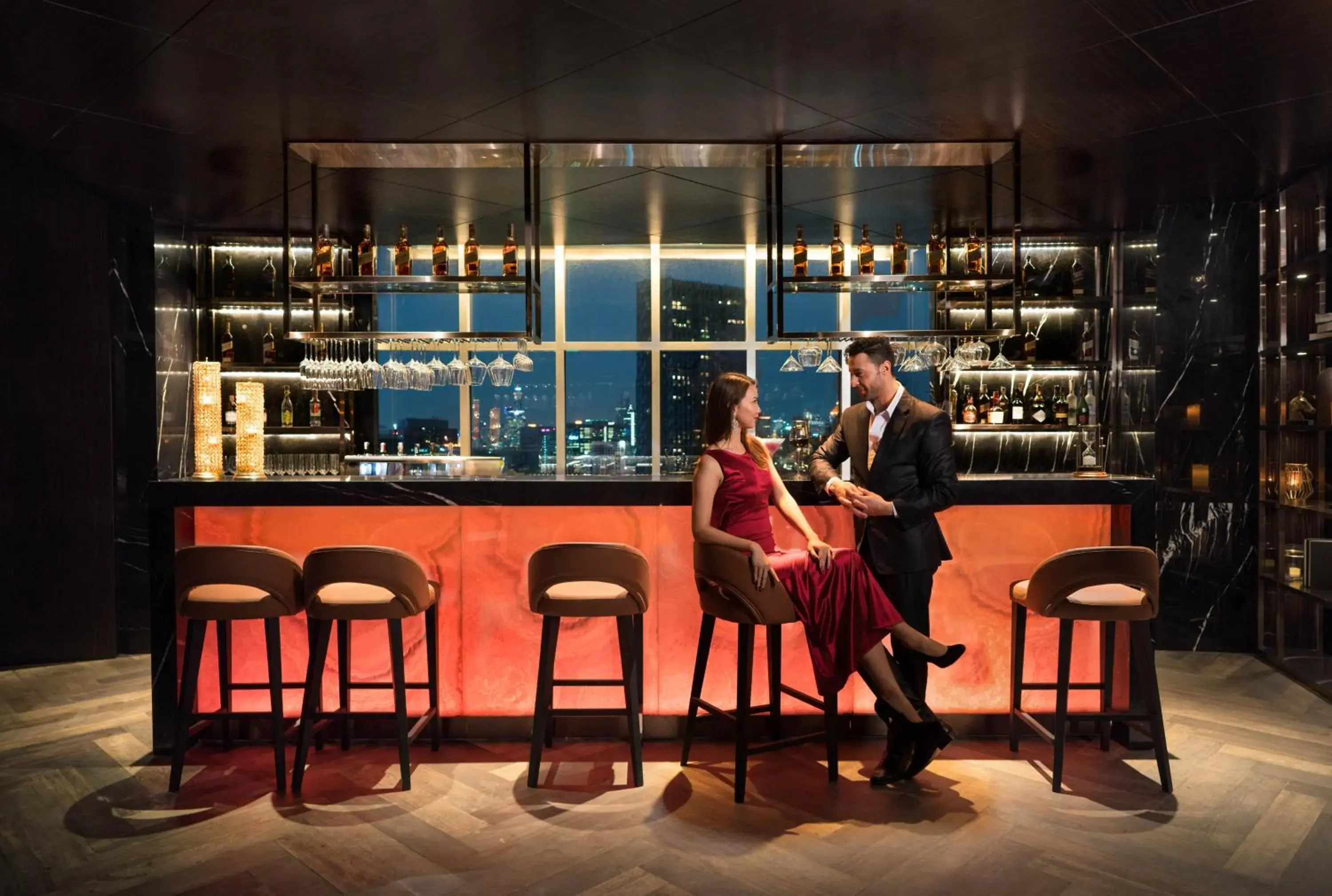 Lounge or bar in JC Kevin Sathorn Bangkok Hotel Lounge or bar in JC Kevin Sathorn Bangkok Hotel