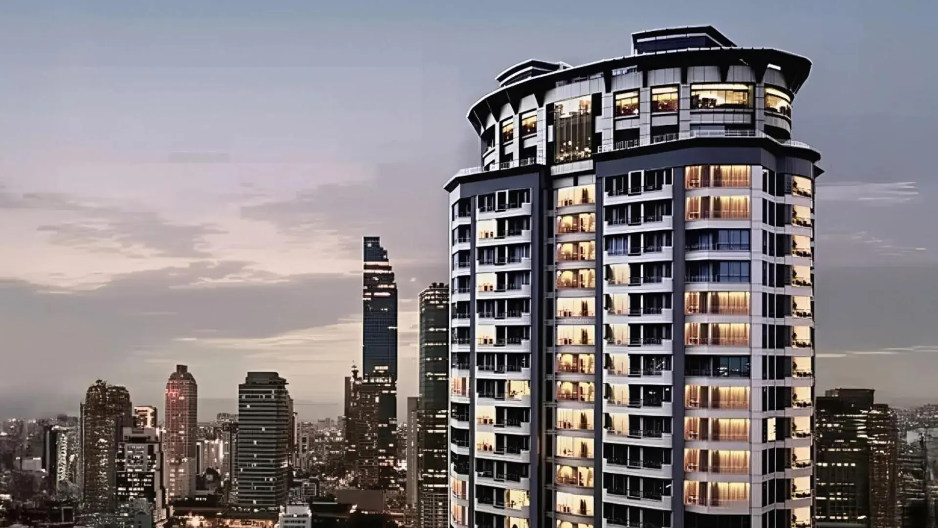 Property building in JC Kevin Sathorn Bangkok Hotel Property building in JC Kevin Sathorn Bangkok Hotel