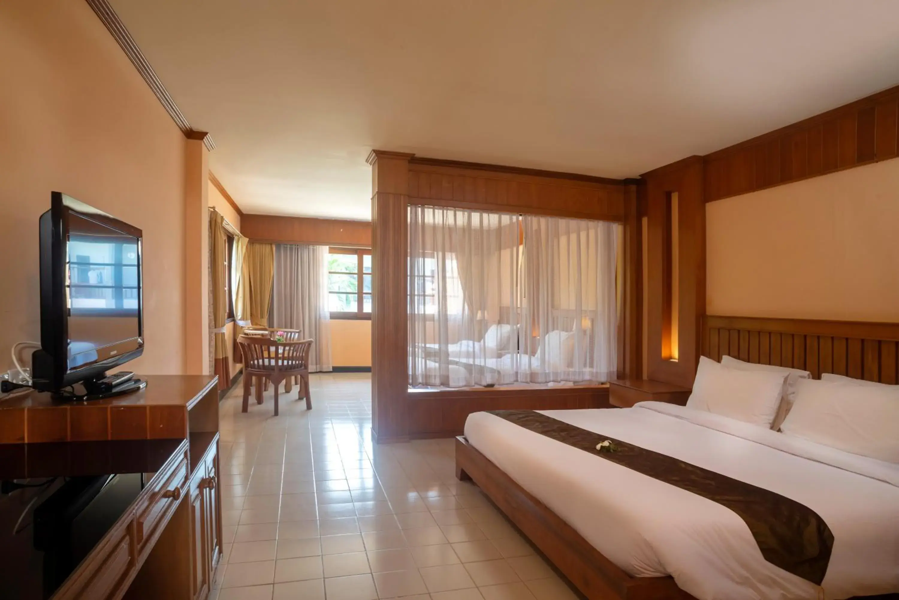 Seating area, Bed in Aloha Resort Seating area, Bed in Aloha Resort